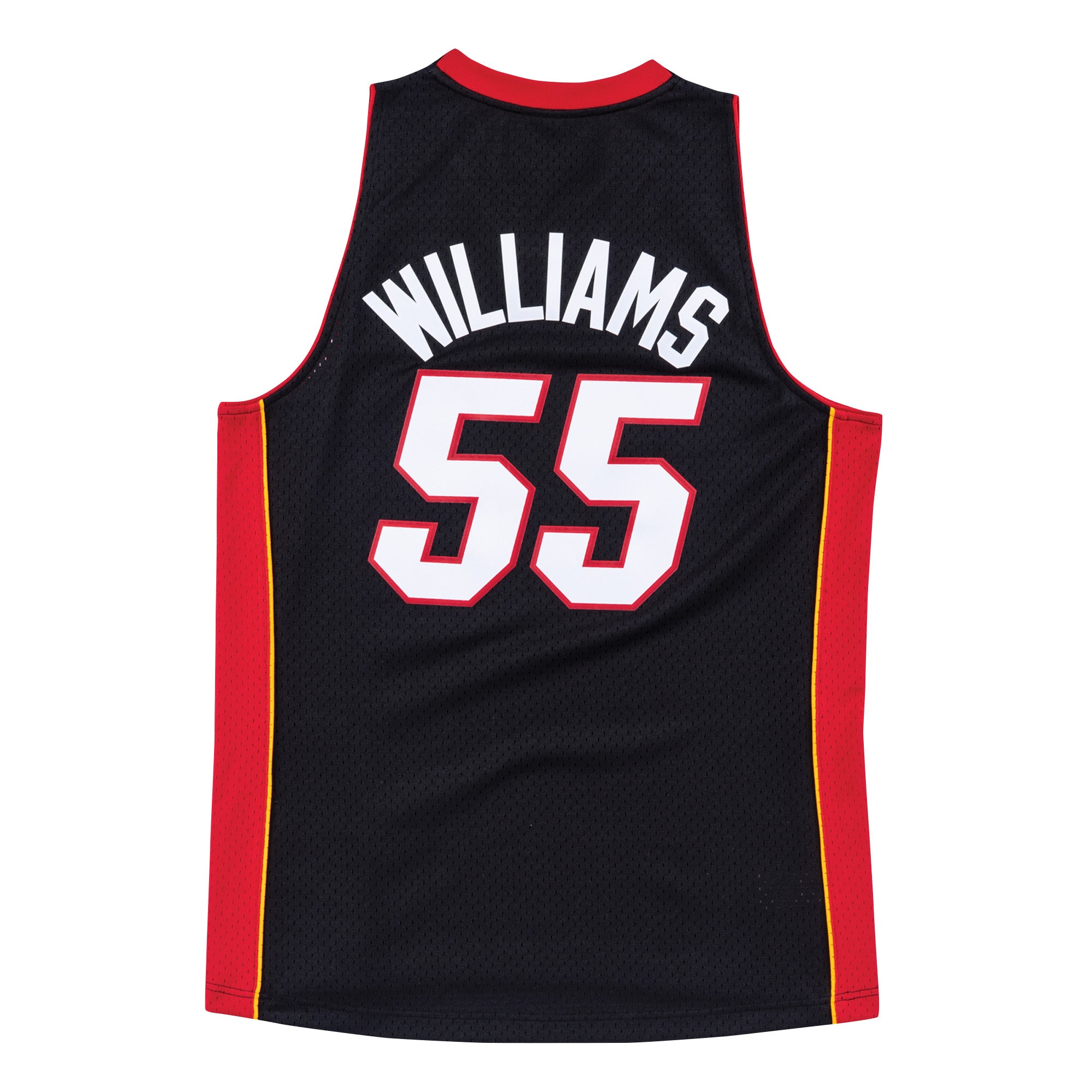 Mens Mitchell & Ness NBA Swingman Road Jersey Heat 05 Jason Williams