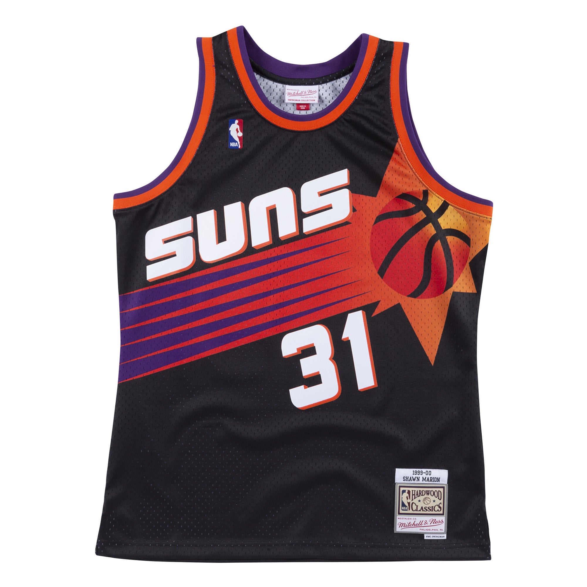 Mens Mitchell & Ness NBA Swingman Alternate Jersey Phoenix Suns '99 Shawn Marion