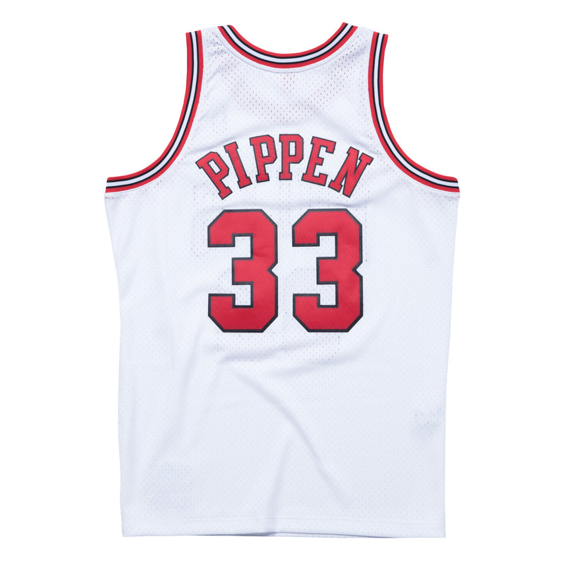 Mens Mitchell & Ness NBA Home Swingman Jersey Chicago Bulls 97-98 Scottie Pippen
