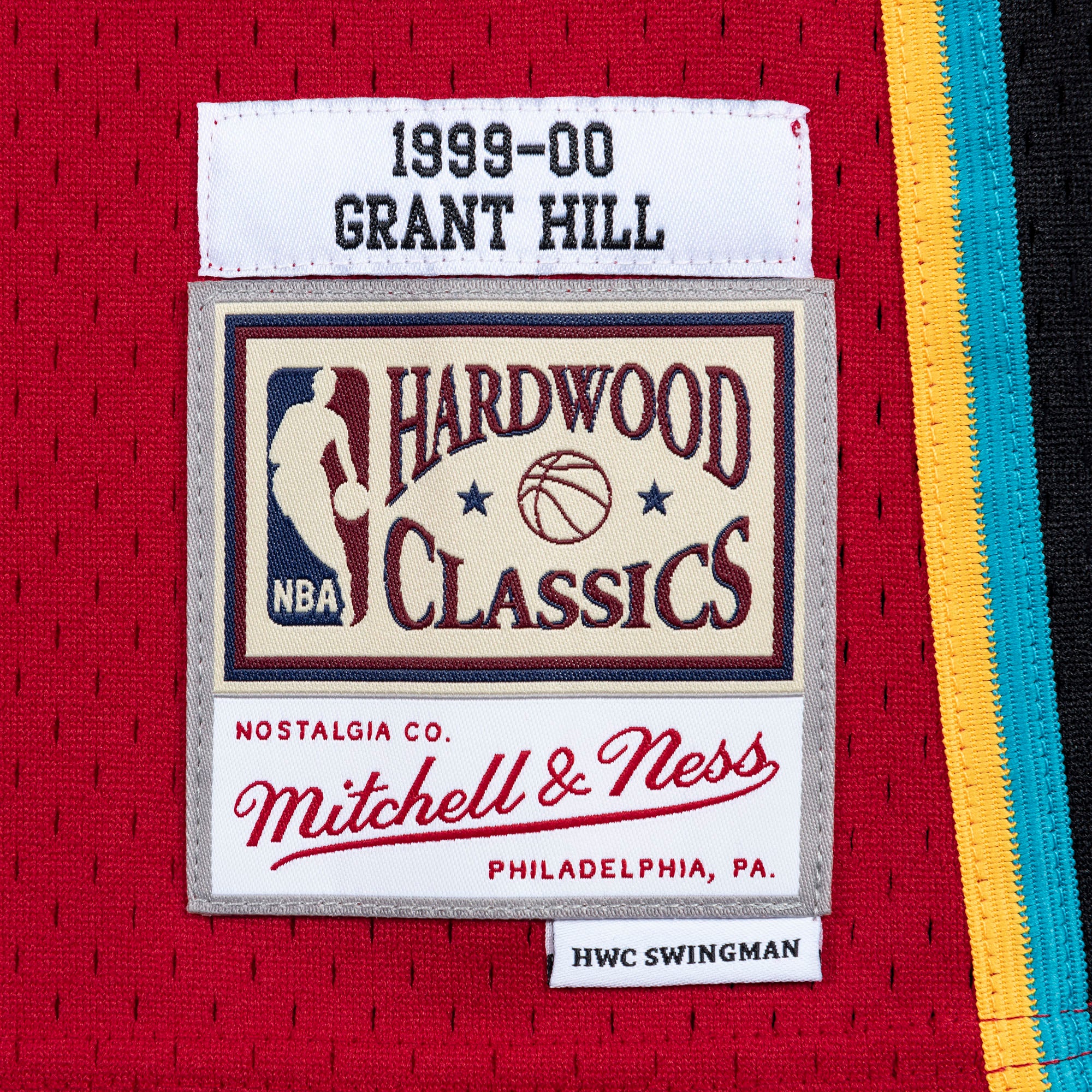 Mens Mitchell & Ness NBA Swingman Alternate Jersey Pistons 99-00 Grant Hill