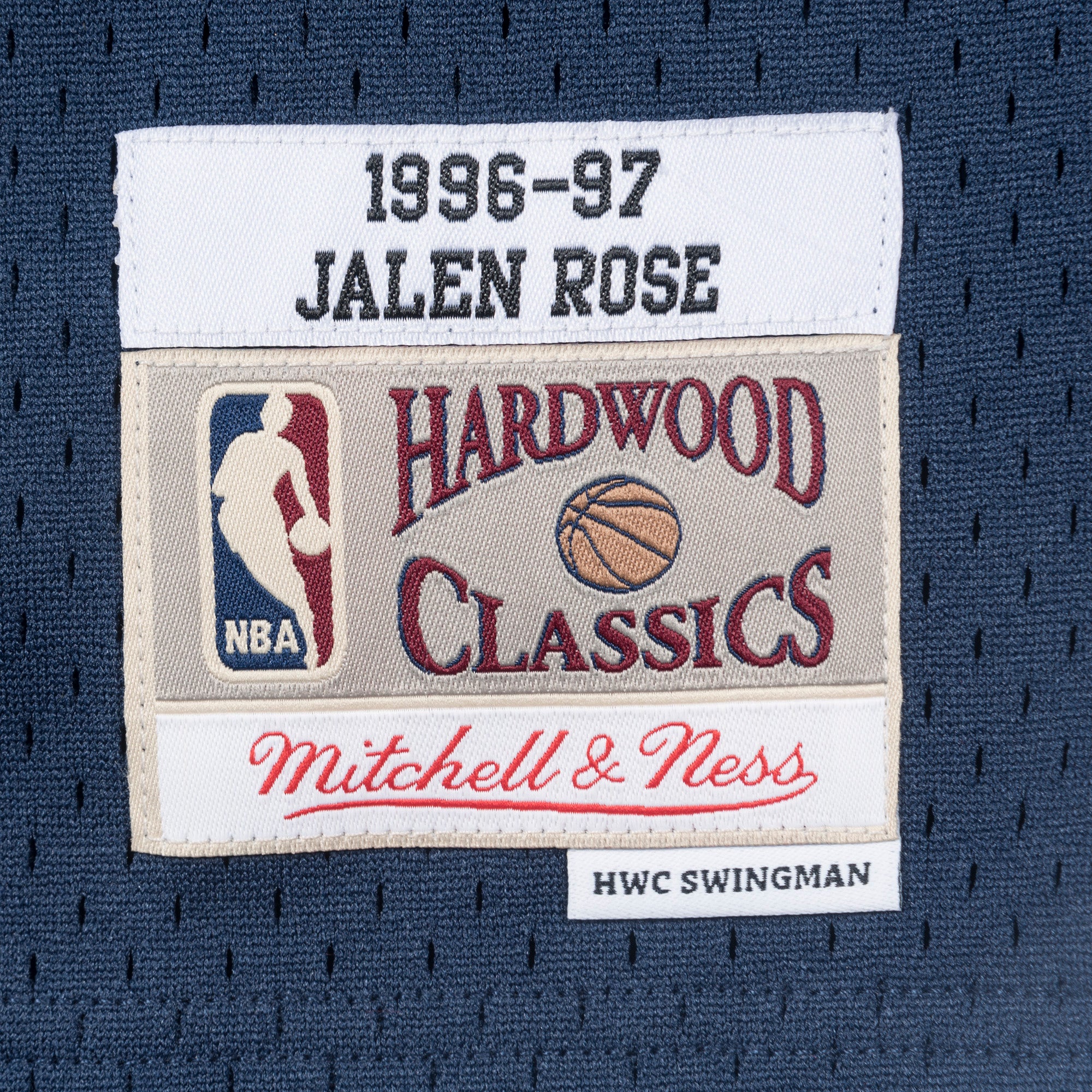 Mens Mitchell & Ness NBA Swingman Jersey Indiana Pacers 1996-97 Jalen Rose