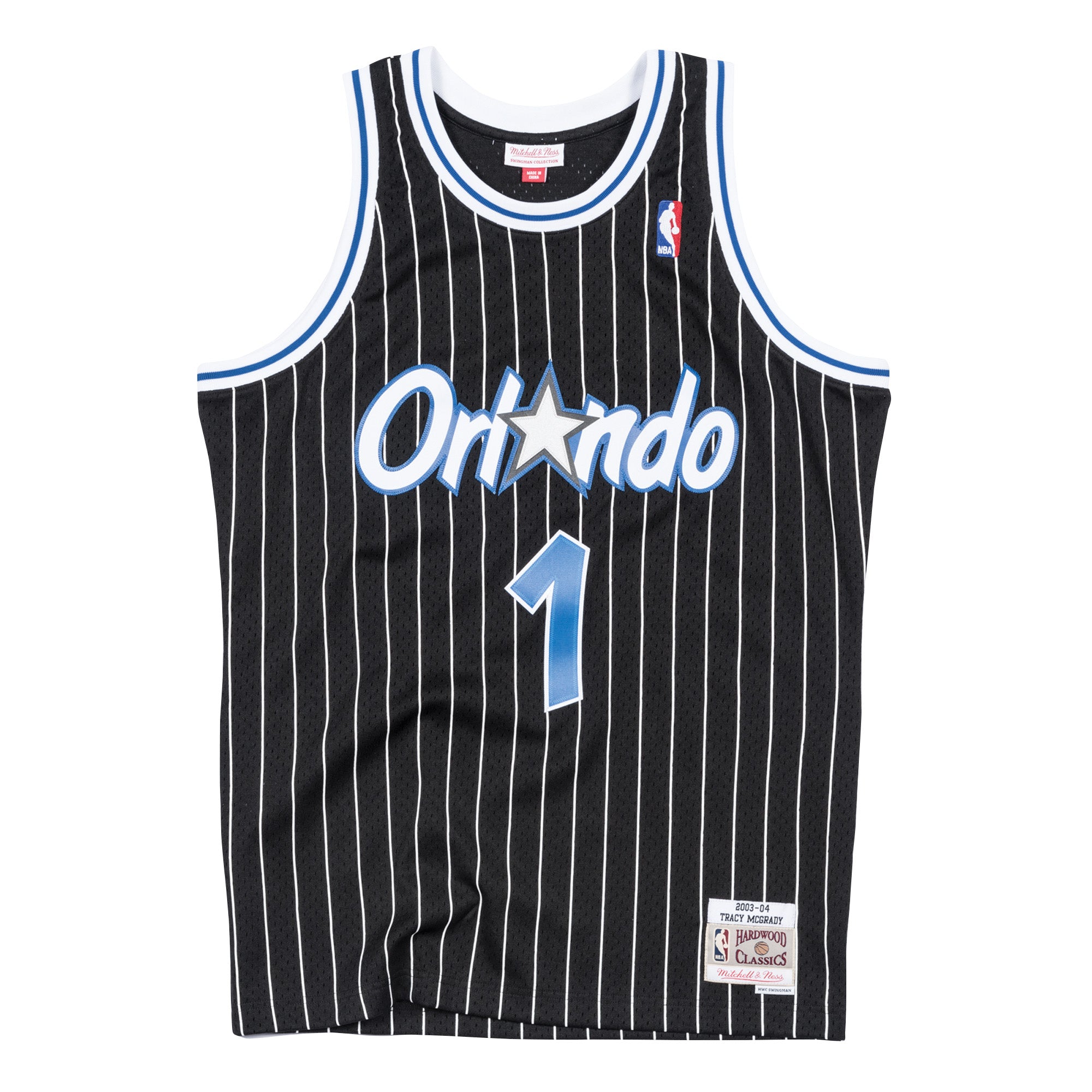 Mens Mitchell & Ness NBA Swingman Jersey Magic 03-04 Tracy Mcgrady