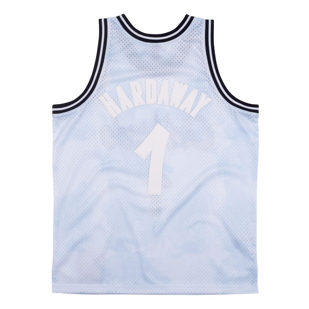 Mens Mitchell & Ness NBA Cloudy Skies Swingman Jersey 94 Orlando Magic Penny