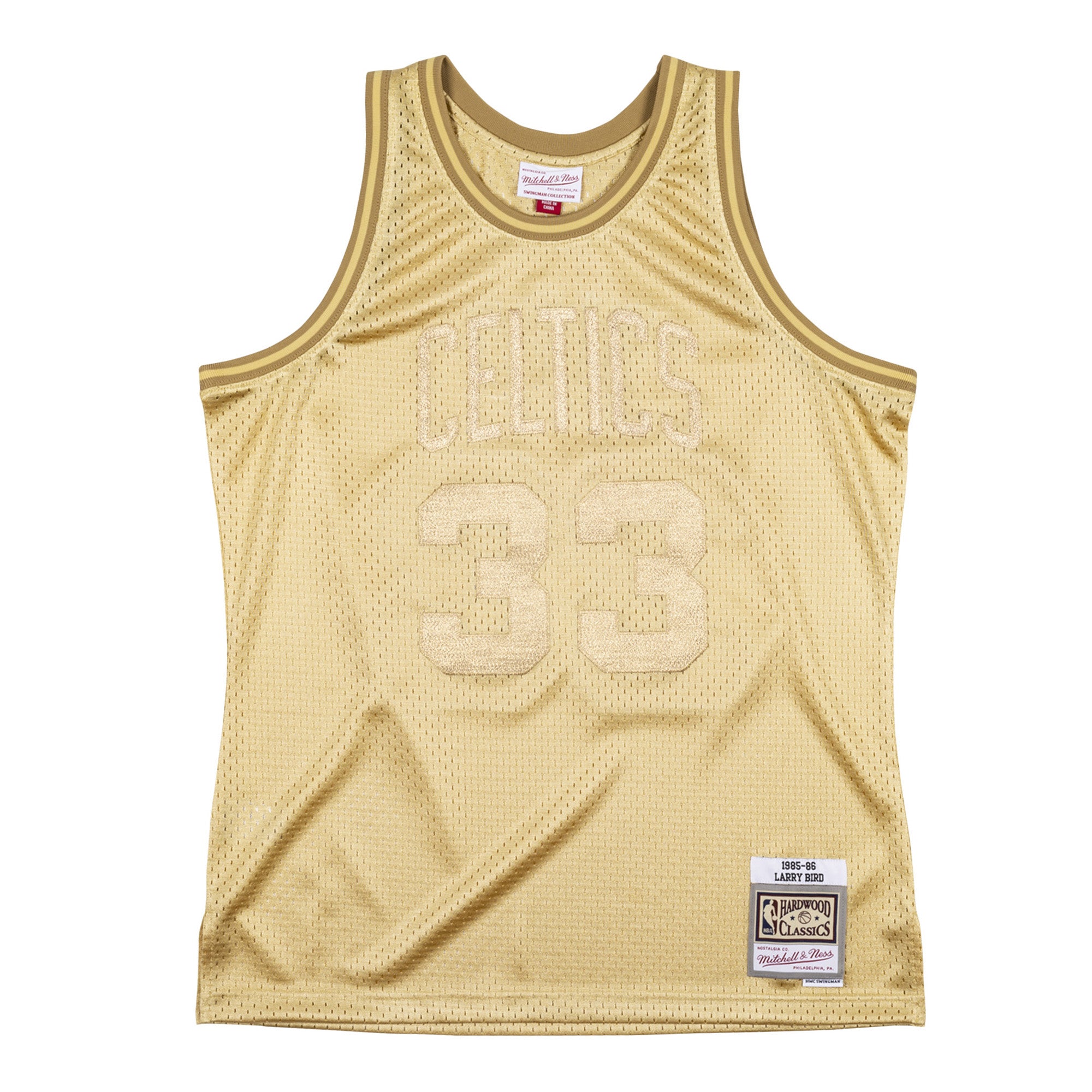 Mens Mitchell & Ness NBA Midas Swingman Jersey Boston Celtics 1985 Larry Bird
