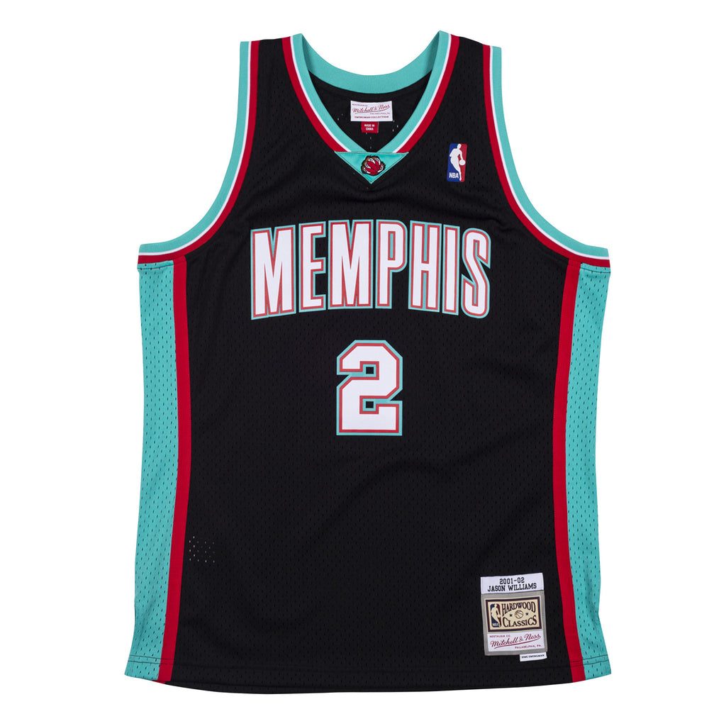 Mens Mitchell & Ness NBA Swingman Jersey Grizzlies 01 Jason Williams