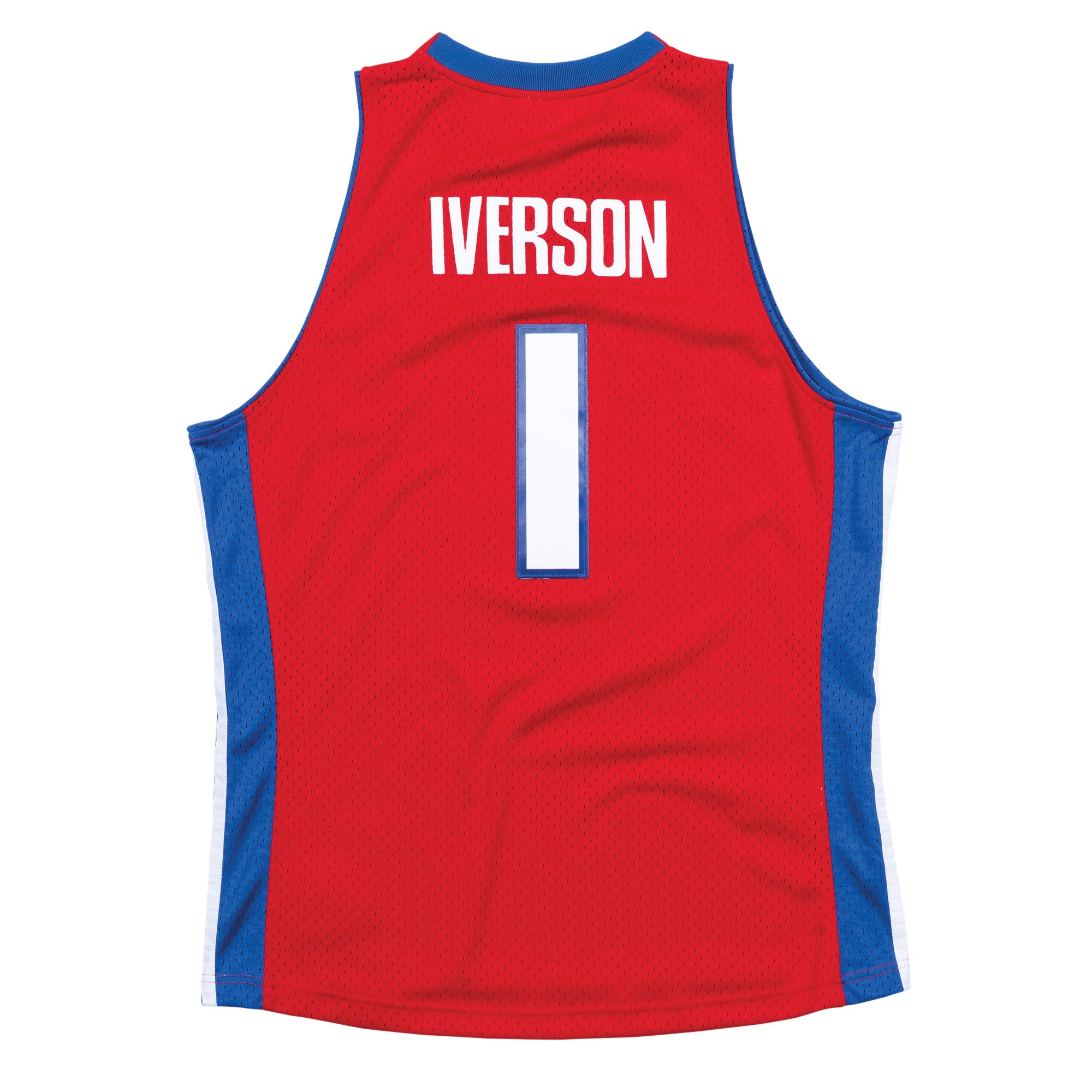 Mens Mitchell & Ness NBA Swingman Jersey Pistons 08 Allen Iverson