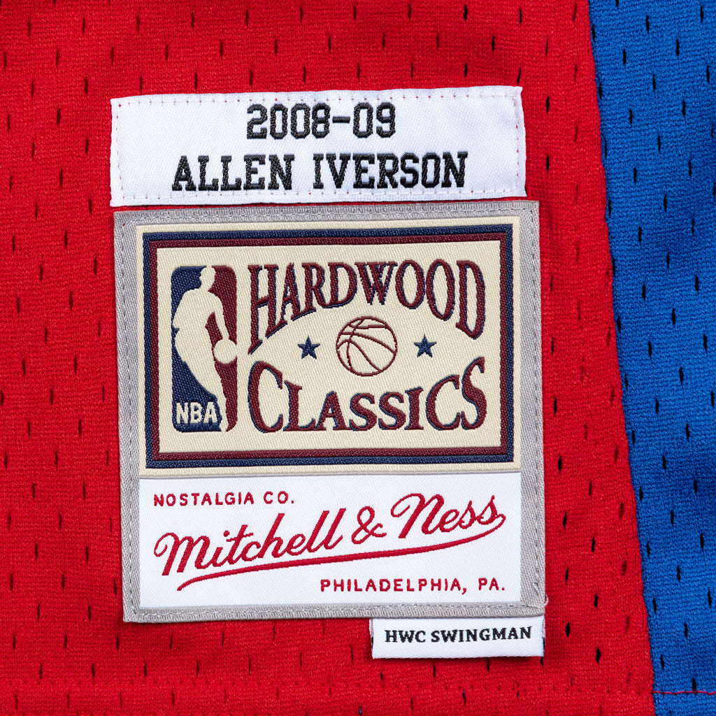 Mens Mitchell & Ness NBA Swingman Jersey Pistons 08 Allen Iverson