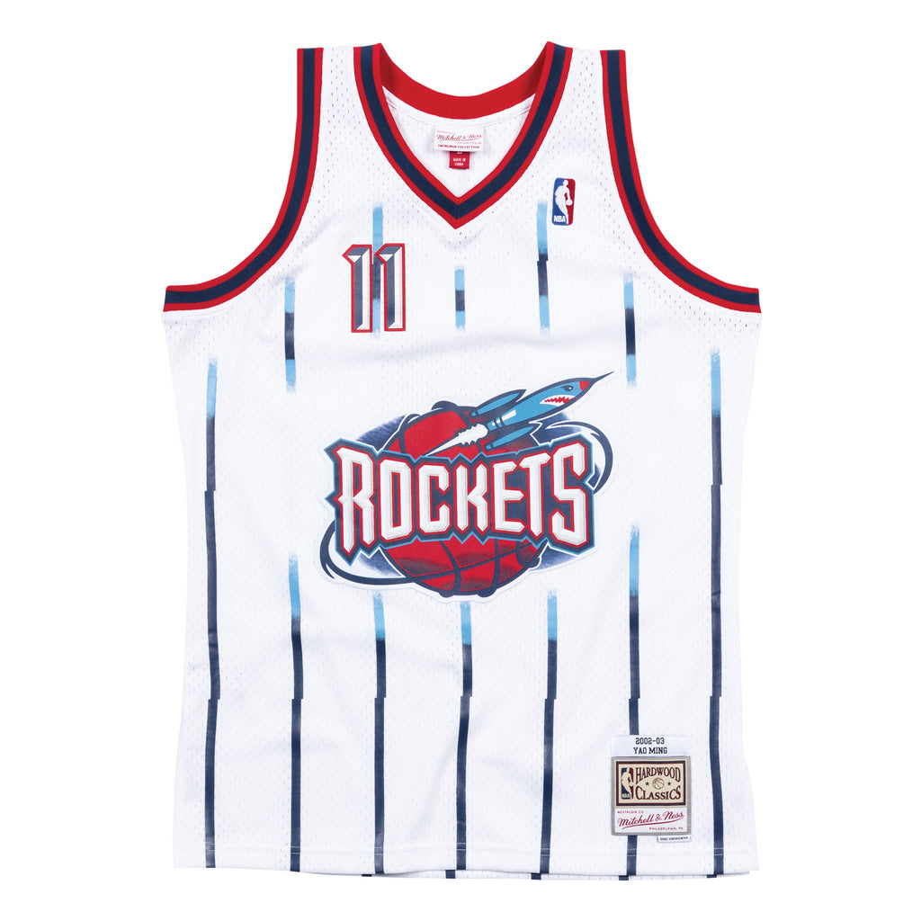 Mens Mitchell & Ness NBA Swingman Jersey Rockets 02 Yao Ming