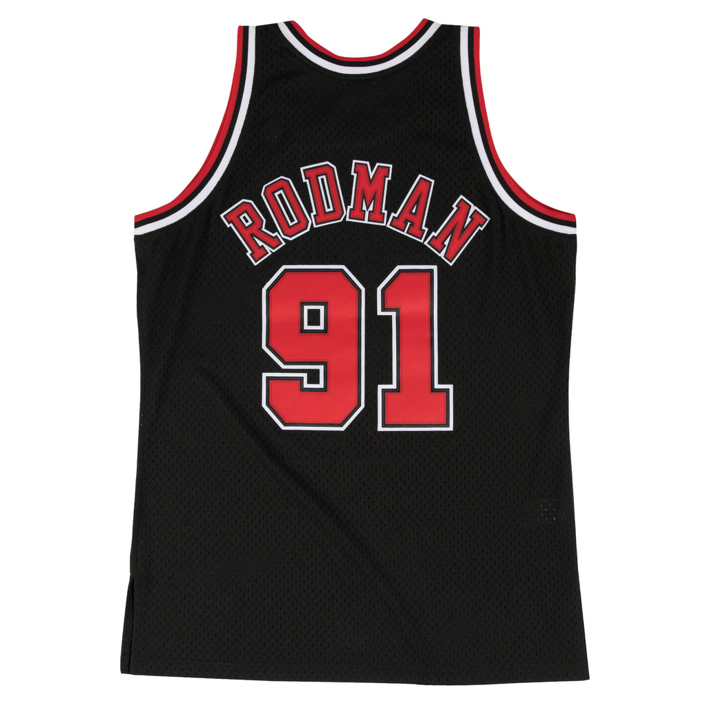 Mens Mitchell & Ness NBA Swingman Alternate Jersey Bulls 1997 Dennis Rodman