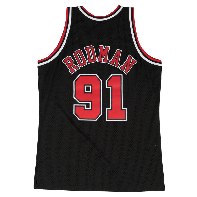 Mens Mitchell & Ness NBA Swingman Alternate Jersey Bulls 1997 Dennis Rodman