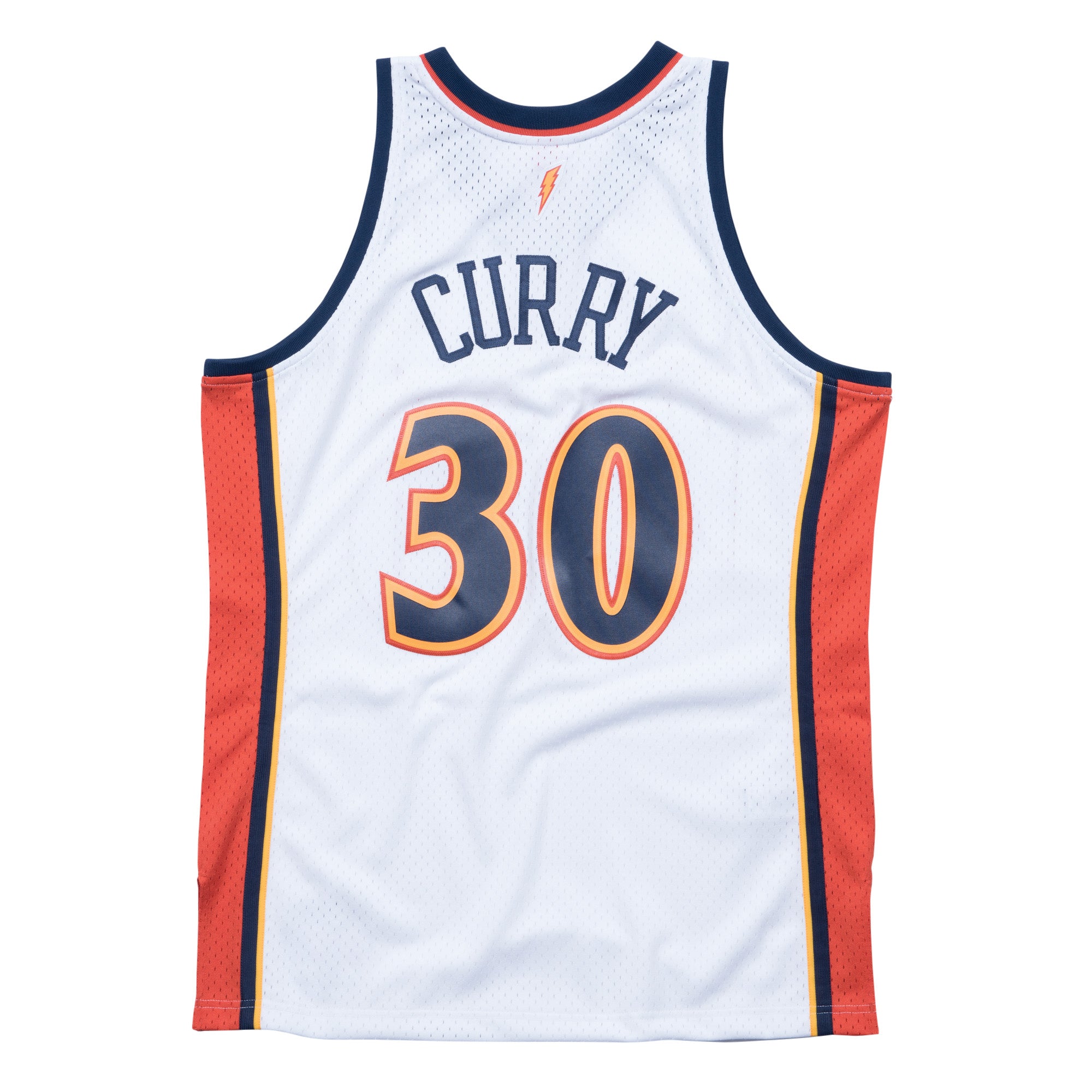 Mens Mitchell & Ness NBA Swingman Home Jersey Warriors 09 Steph Curry