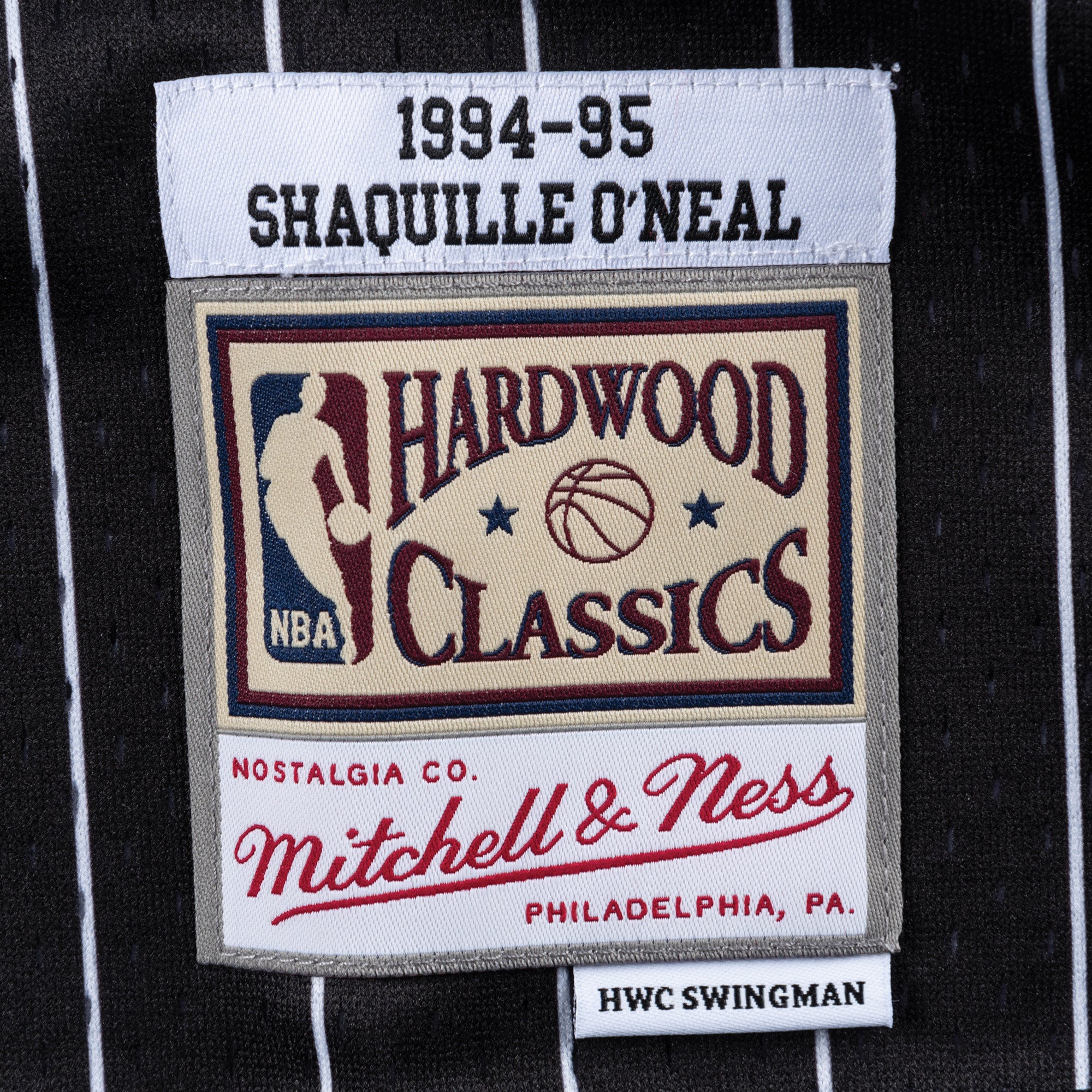 Mens Mitchell & Ness NBA Swingman Alternate Jersey Magic 94 Shaquille O'Neal