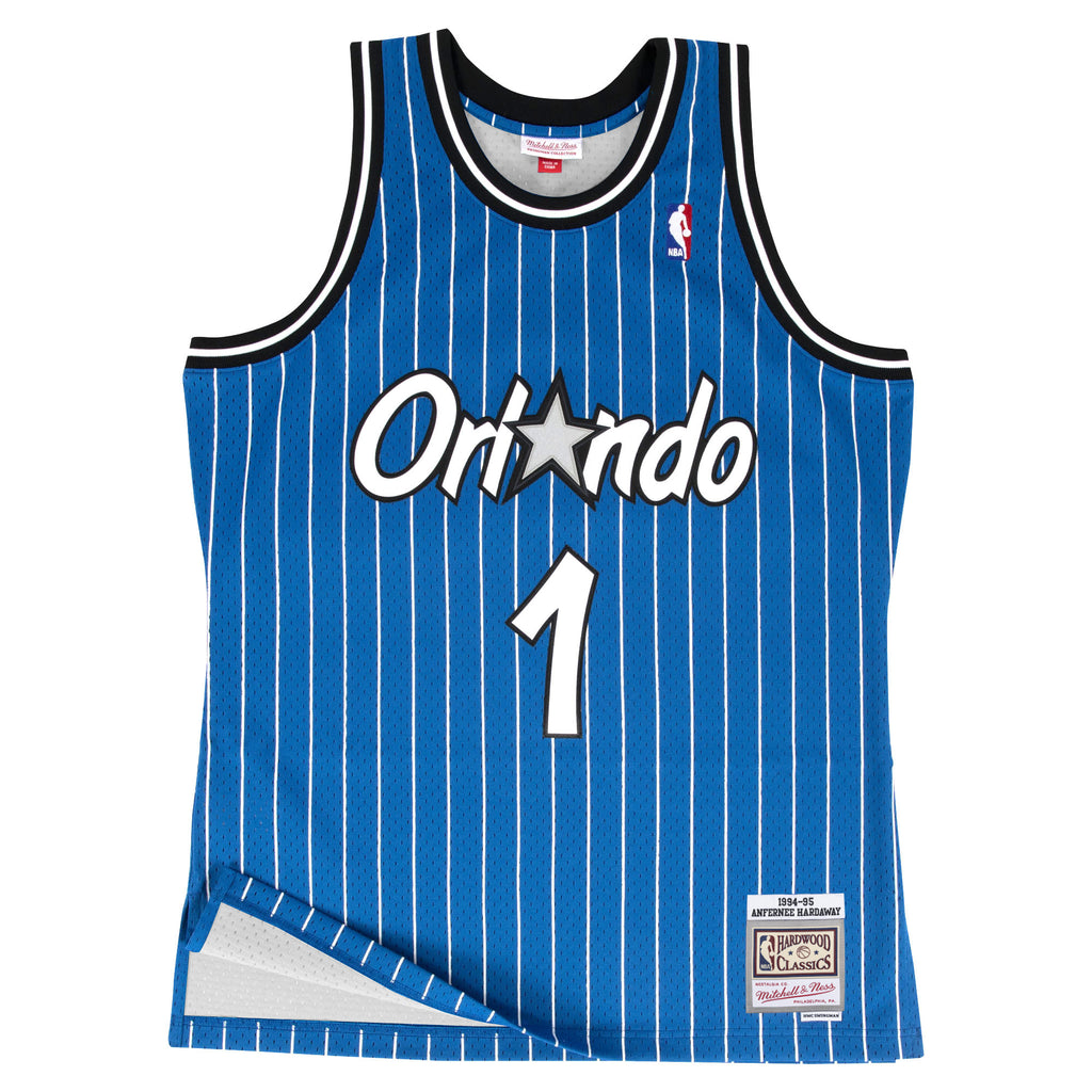 Mens Mitchell & Ness NBA Swingman Road Jersey Magic 94 Anfernee Hardaway