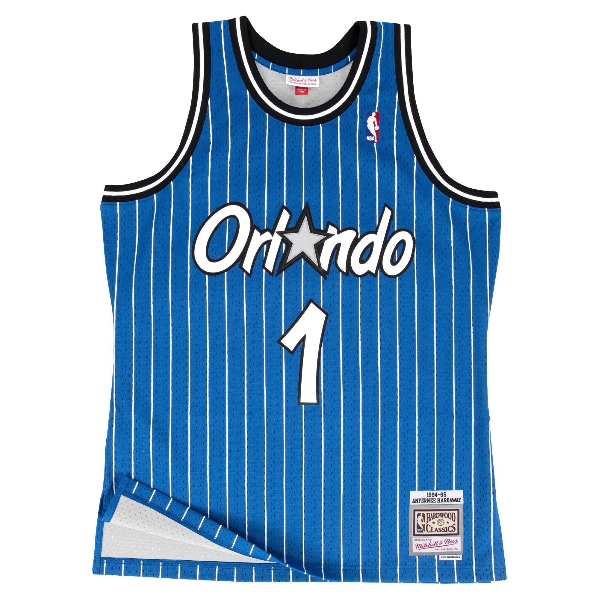 Mens Mitchell & Ness NBA Swingman Road Jersey Magic 94 Anfernee Hardaway