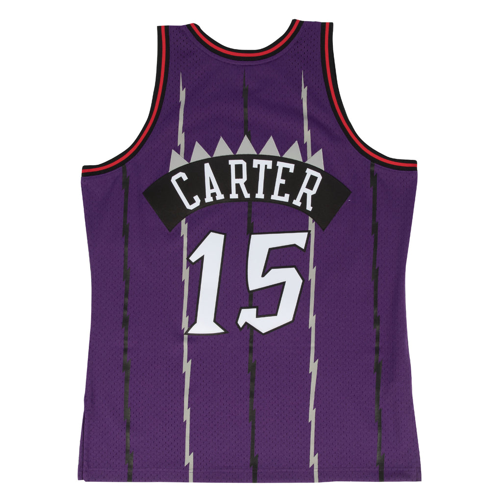 Mens Mitchell & Ness NBA Swingman Road Jersey Raptors 98 Vince Carter