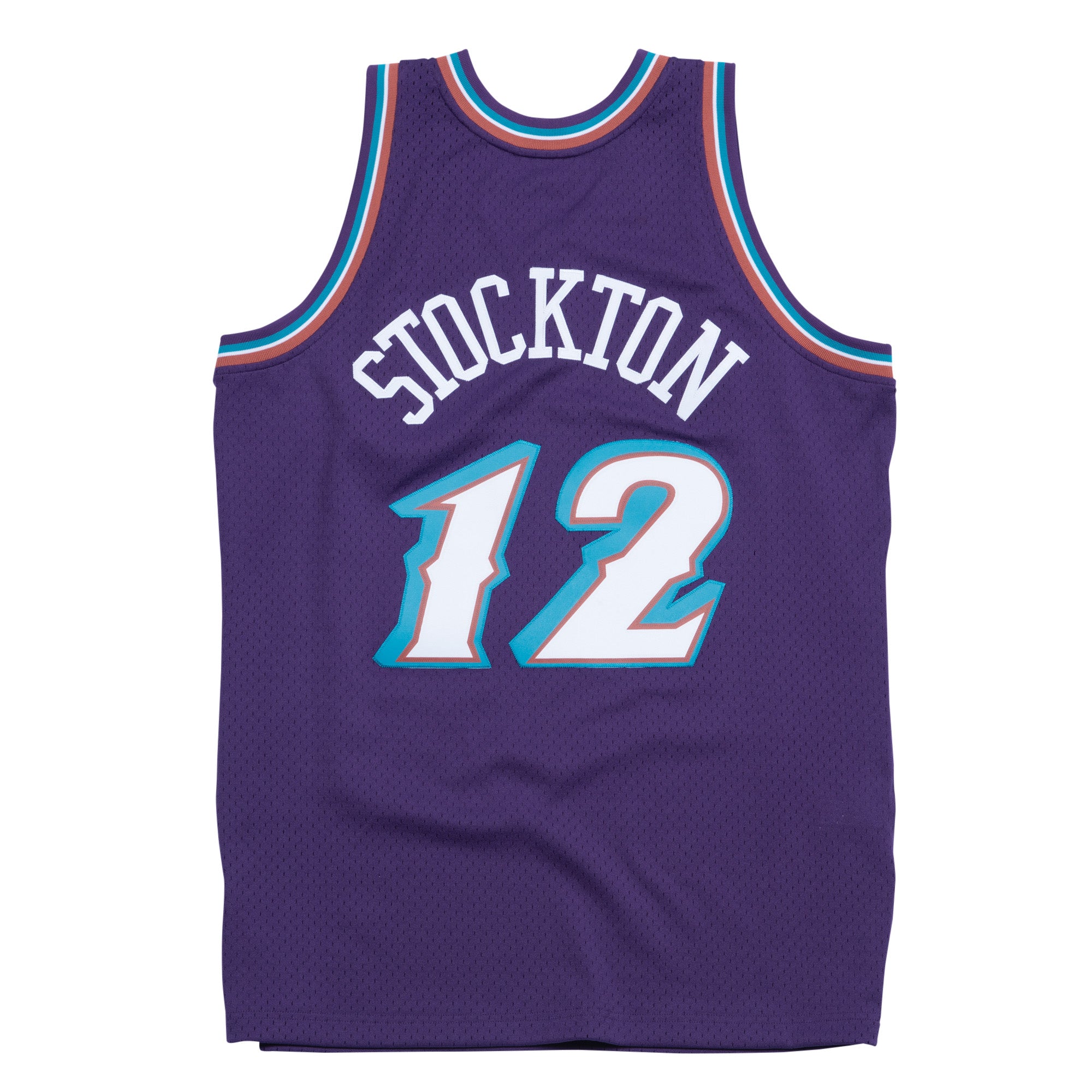 Mens Mitchell & Ness NBA Swingman Road Jersey Jazz 96 John Stockton