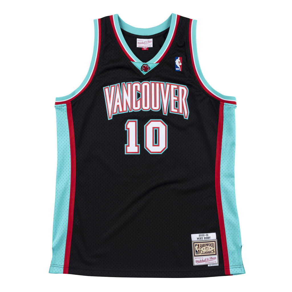 Mens Mitchell & Ness NBA Swingman Jersey Grizzlies 00 Mike Bibby