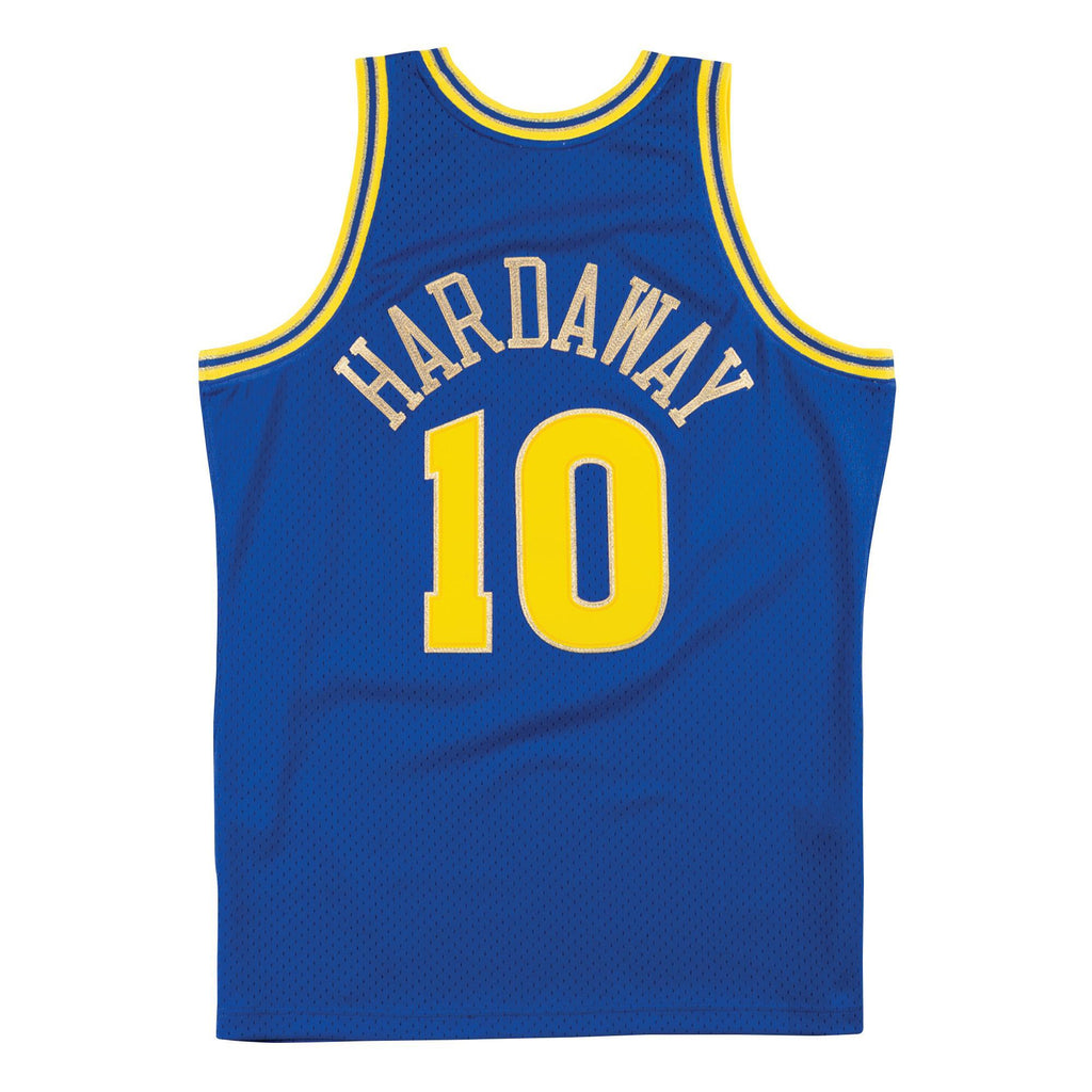 [SMJYNG18405-GSWROYA90THA] Mens Mitchell & Ness NBA CNY Swingman Jersey Warriors 90 Tim Hardaway