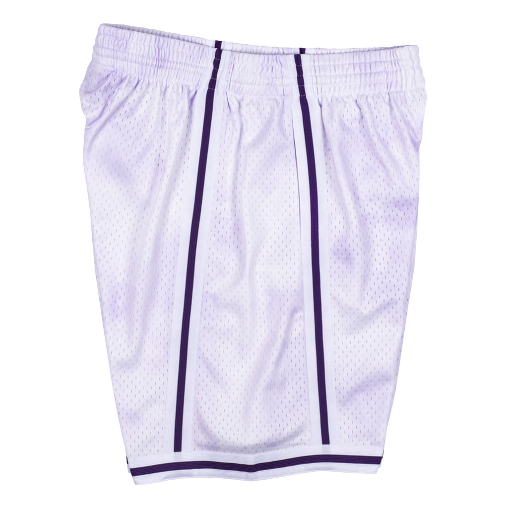 Mens Mitchell & Ness NBA Cloudy Skies Swingman Short Los Angeles Lakers 1996