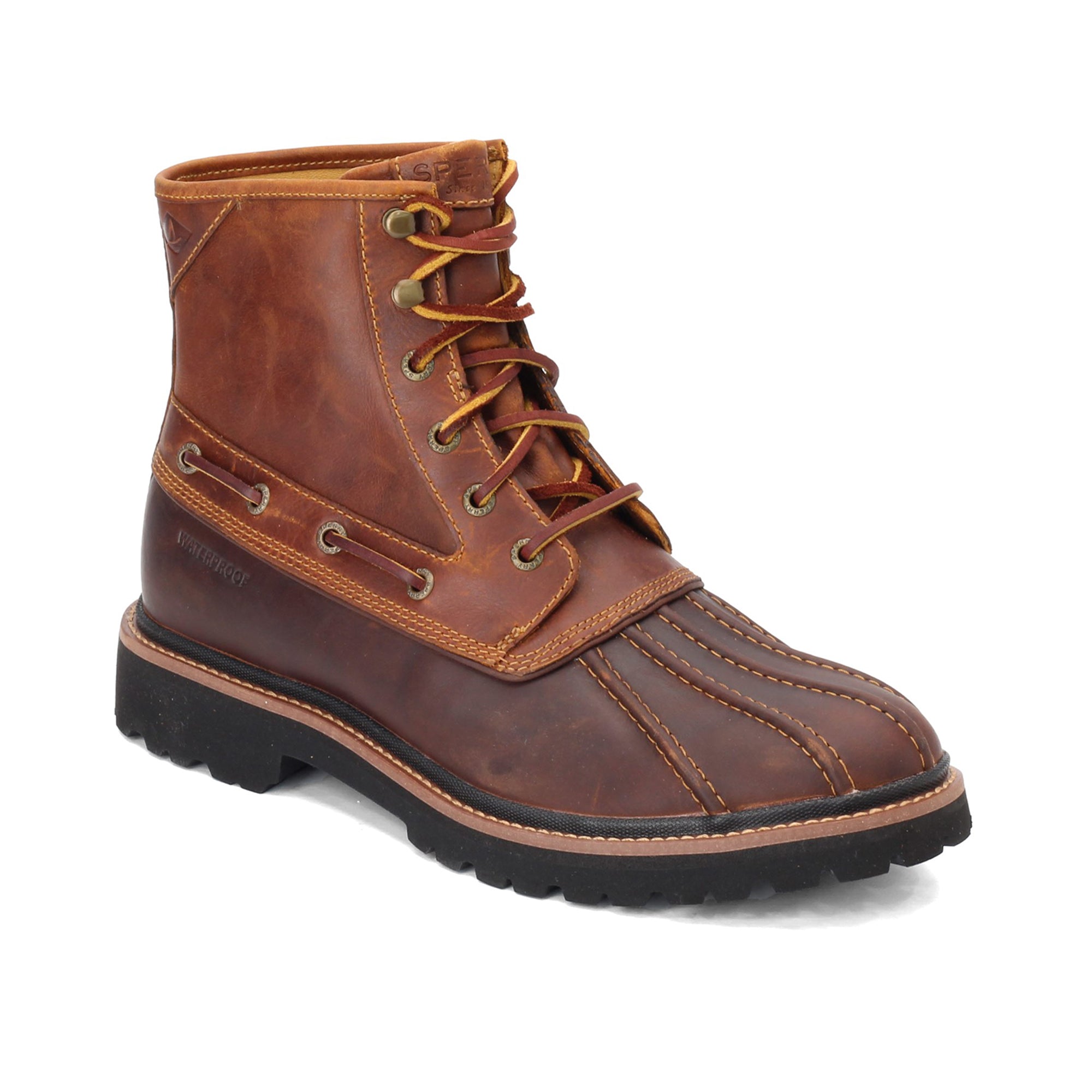 [STS15953] Mens Sperry Gold Lug Duck Boot
