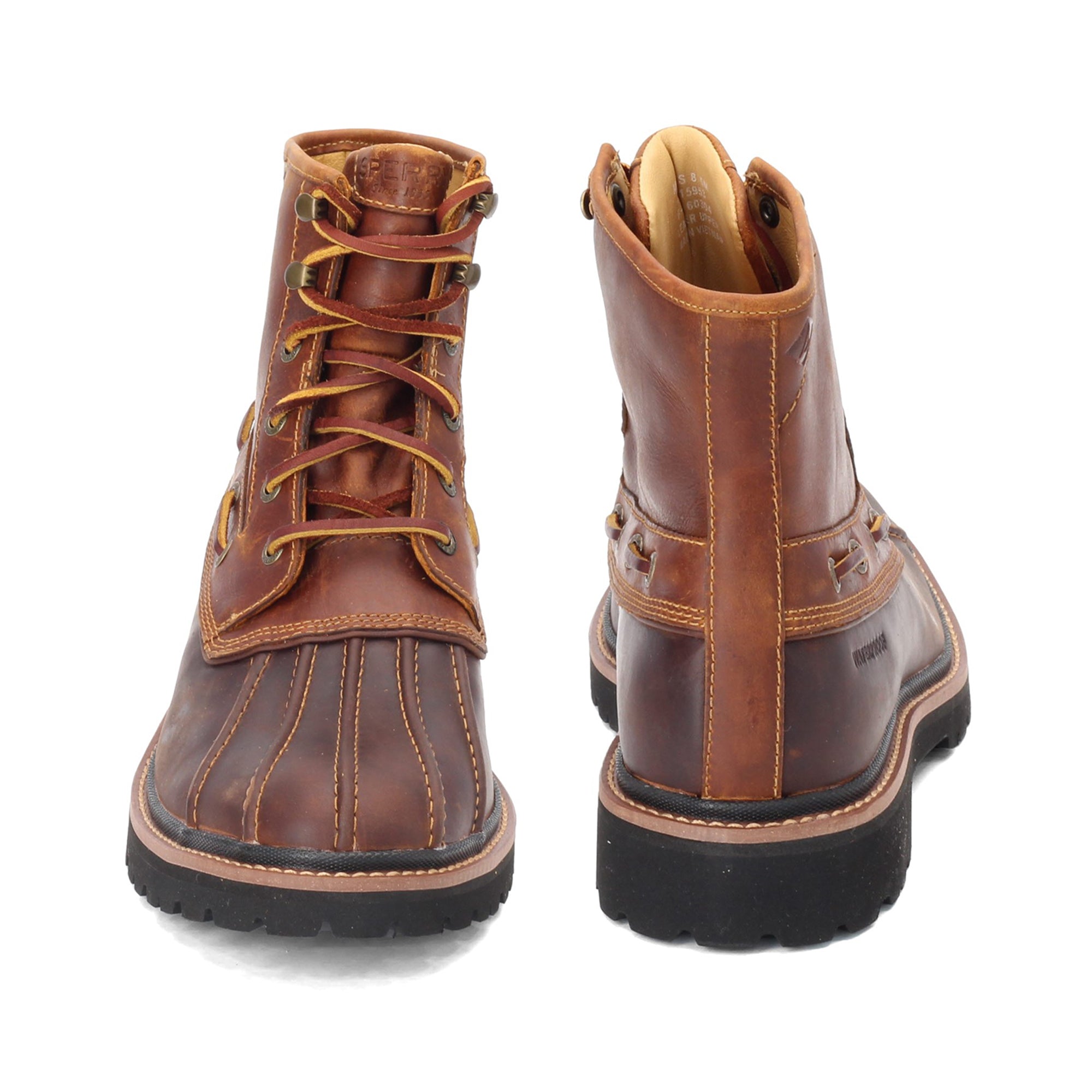 [STS15953] Mens Sperry Gold Lug Duck Boot