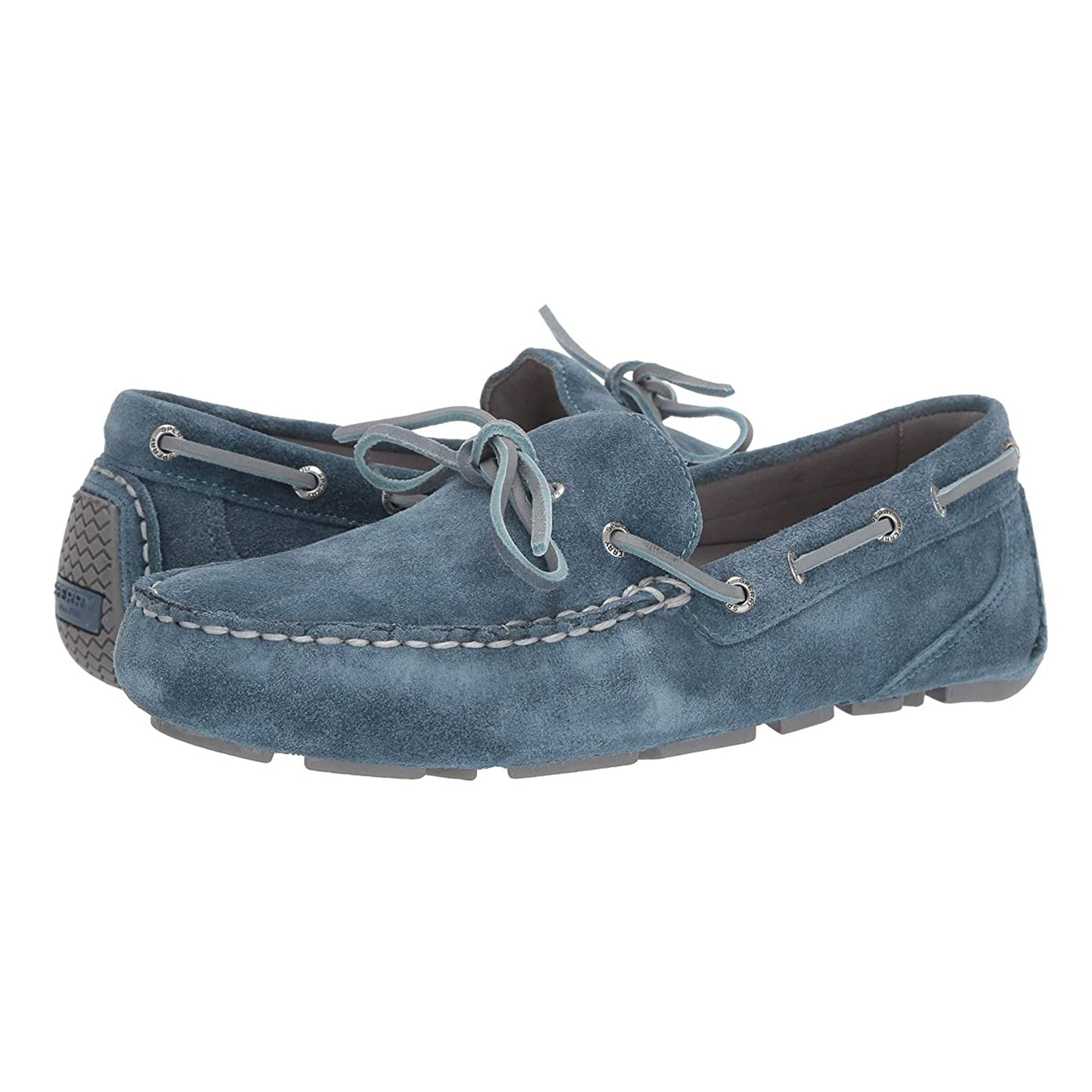 [STS19586] Mens Sperry Gold Harpswell 1-Eye Suede