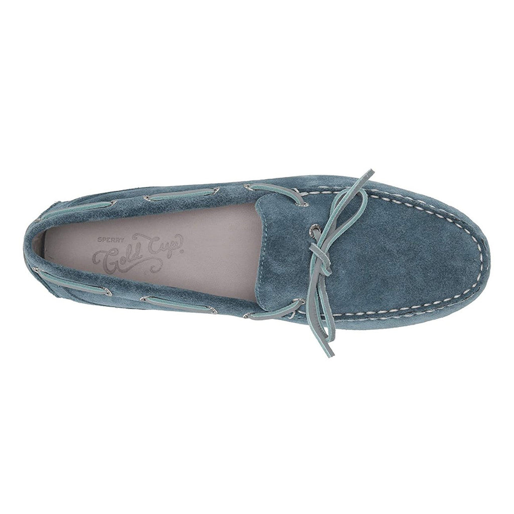 [STS19586] Mens Sperry Gold Harpswell 1-Eye Suede
