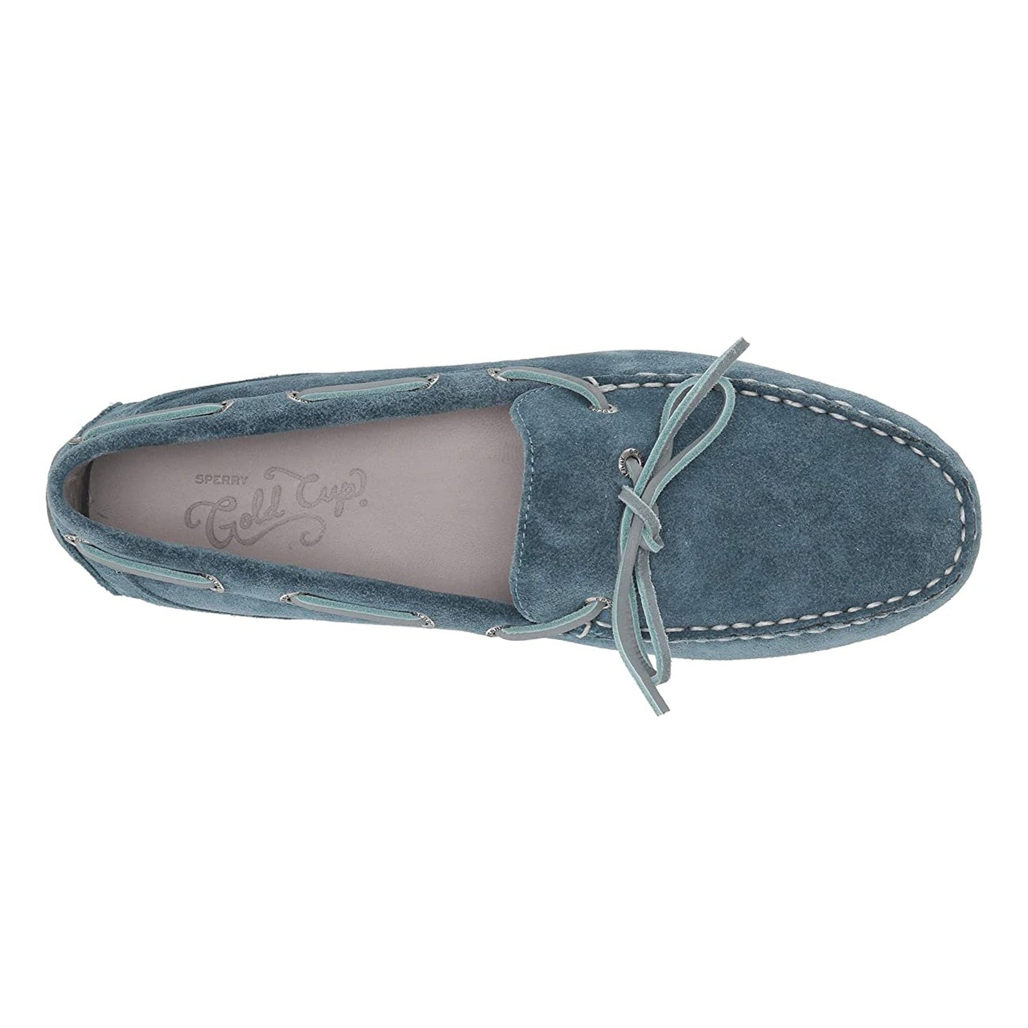 [STS19586] Mens Sperry Gold Harpswell 1-Eye Suede