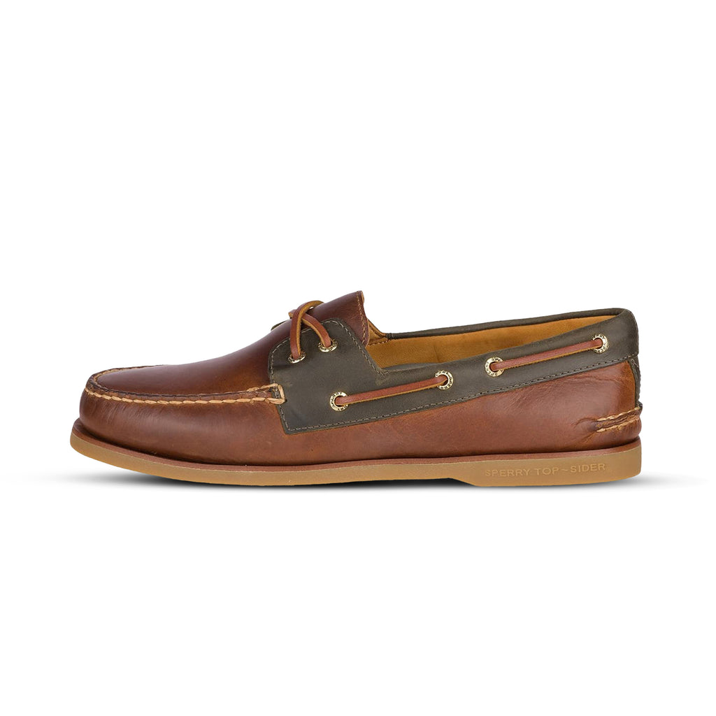 [STS21673] Mens Sperry Gold A/O Cross Lace