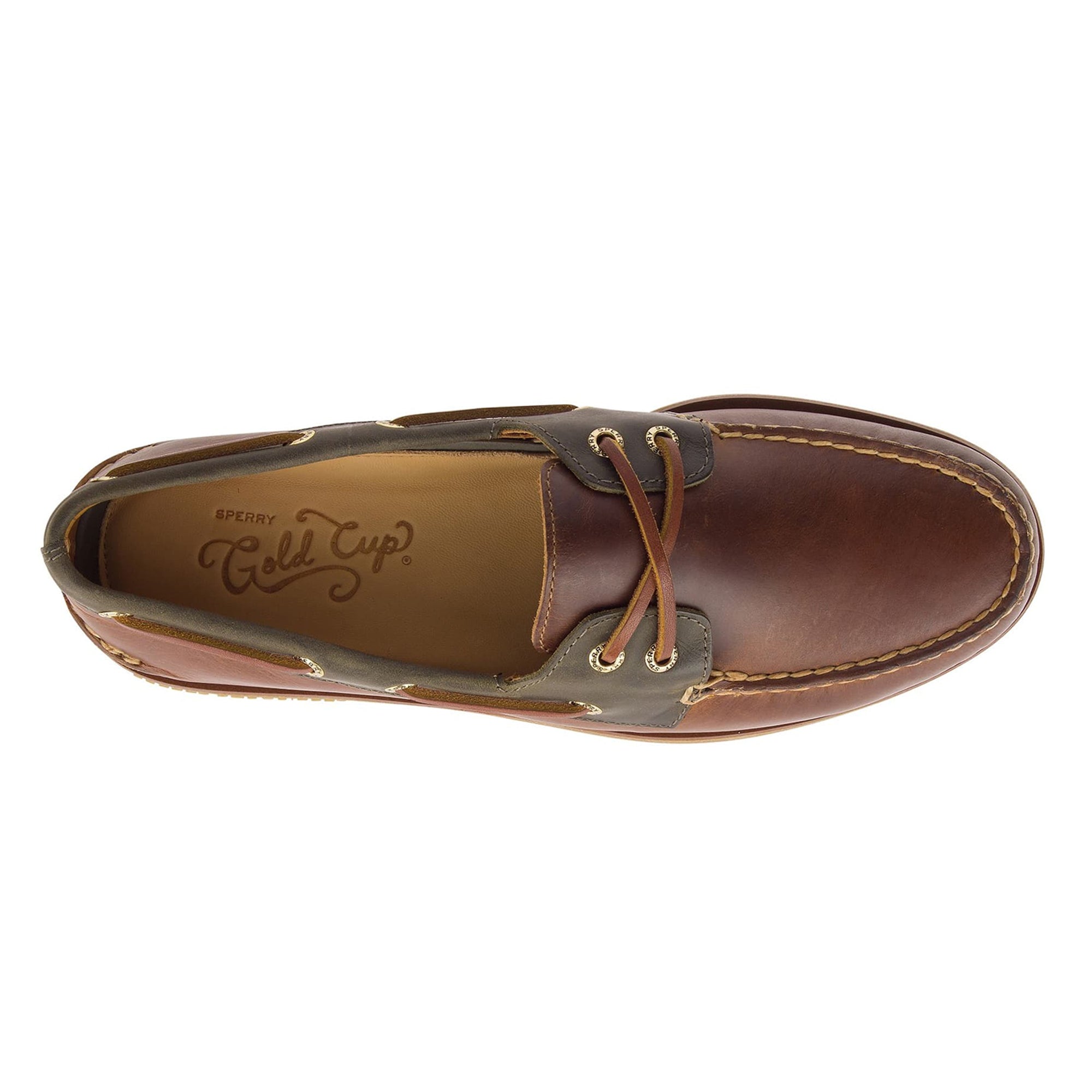 [STS21673] Mens Sperry Gold A/O Cross Lace