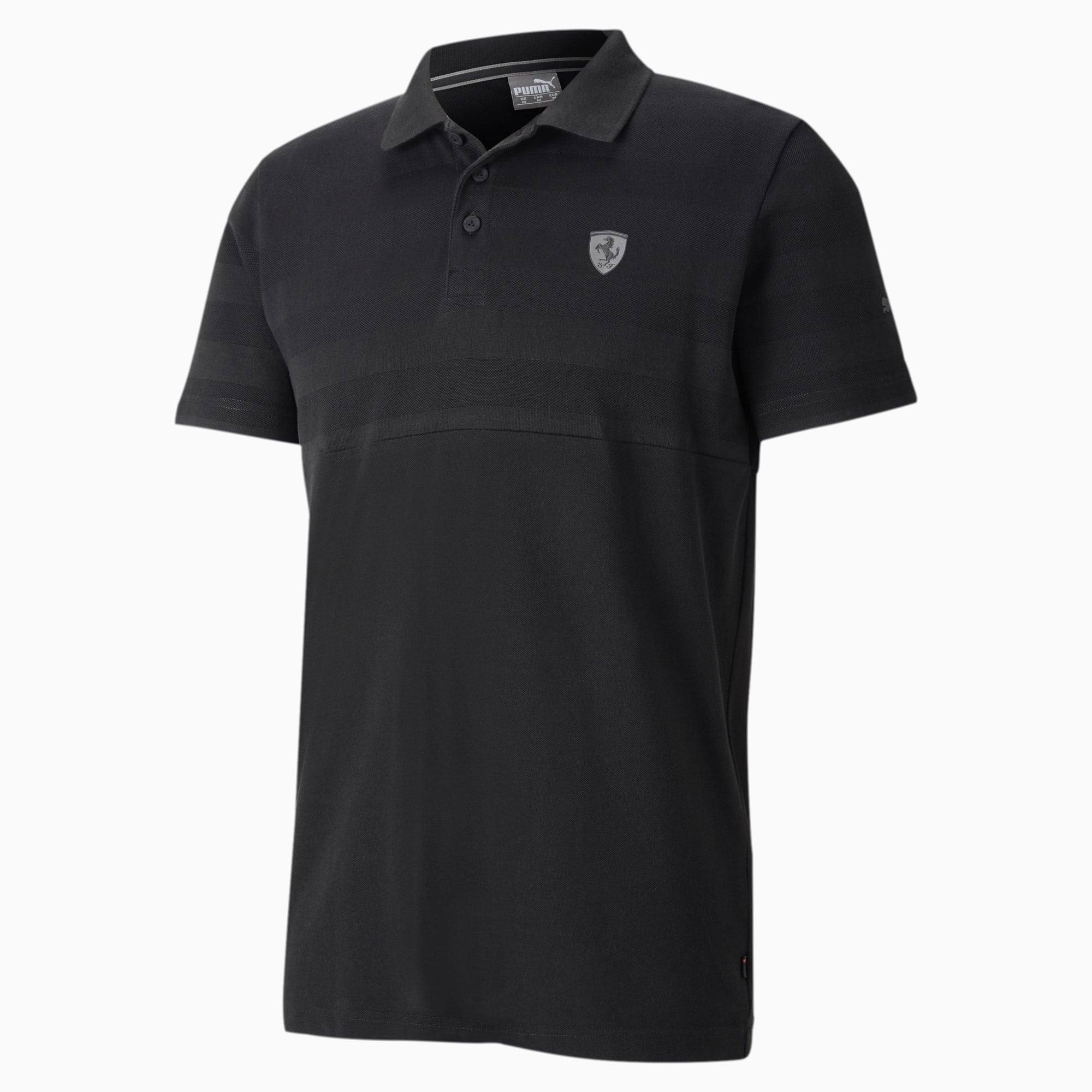 [596123-01] Mens Puma Ferrari Striped Polo