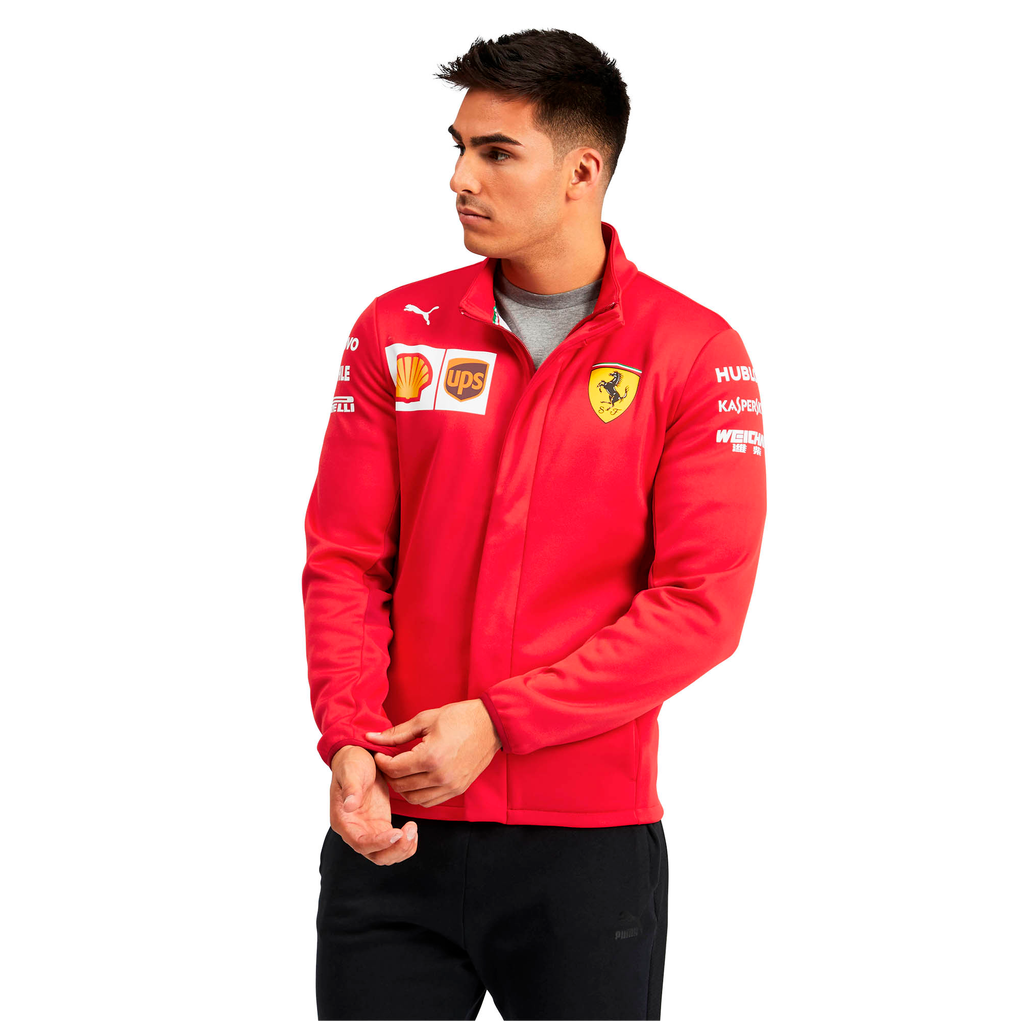[763021-02] Mens Puma SF Scuderia Ferrari Team Softshell Jacket - sneakAR