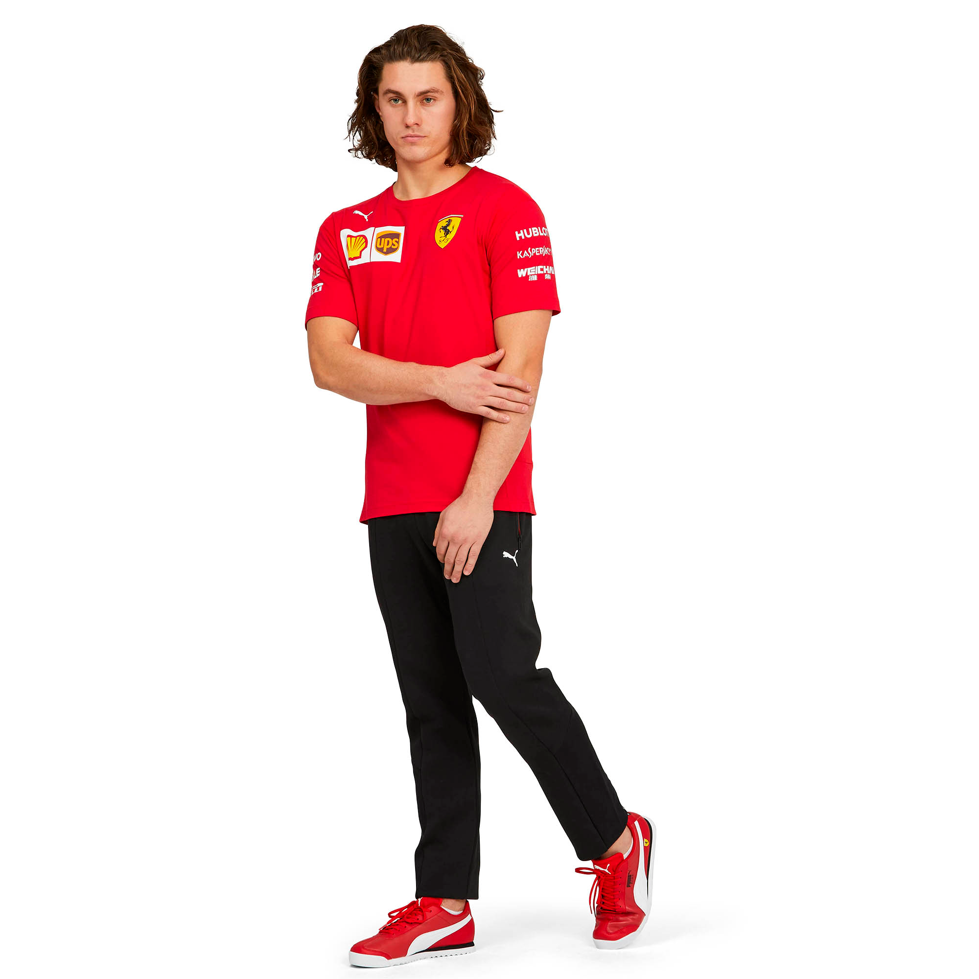 [763018-02] Mens Puma SF Scuderia Ferrari Team Tee - sneakAR
