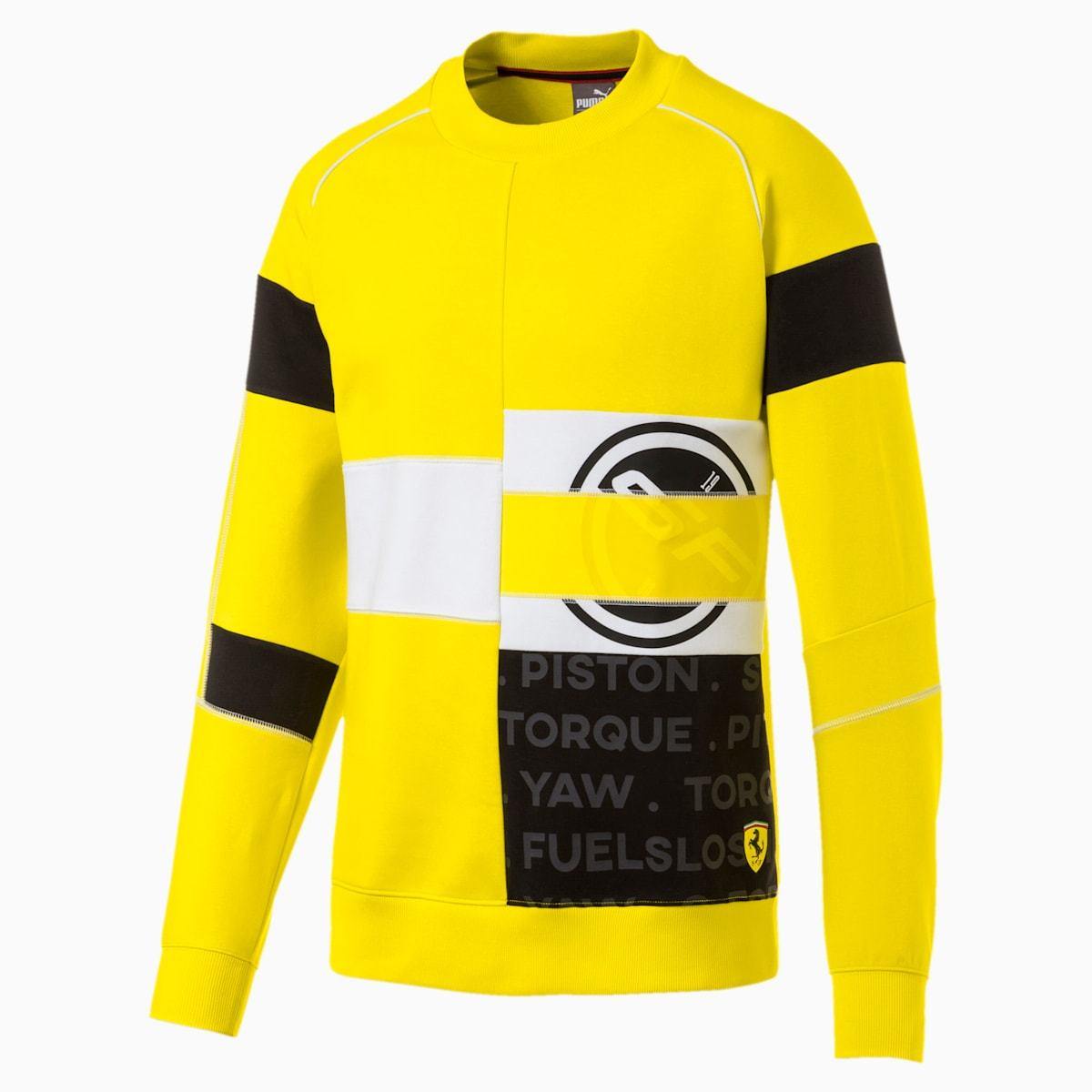 [577817-06] Mens Puma SF Ferrari Street Crew Neck - sneakAR