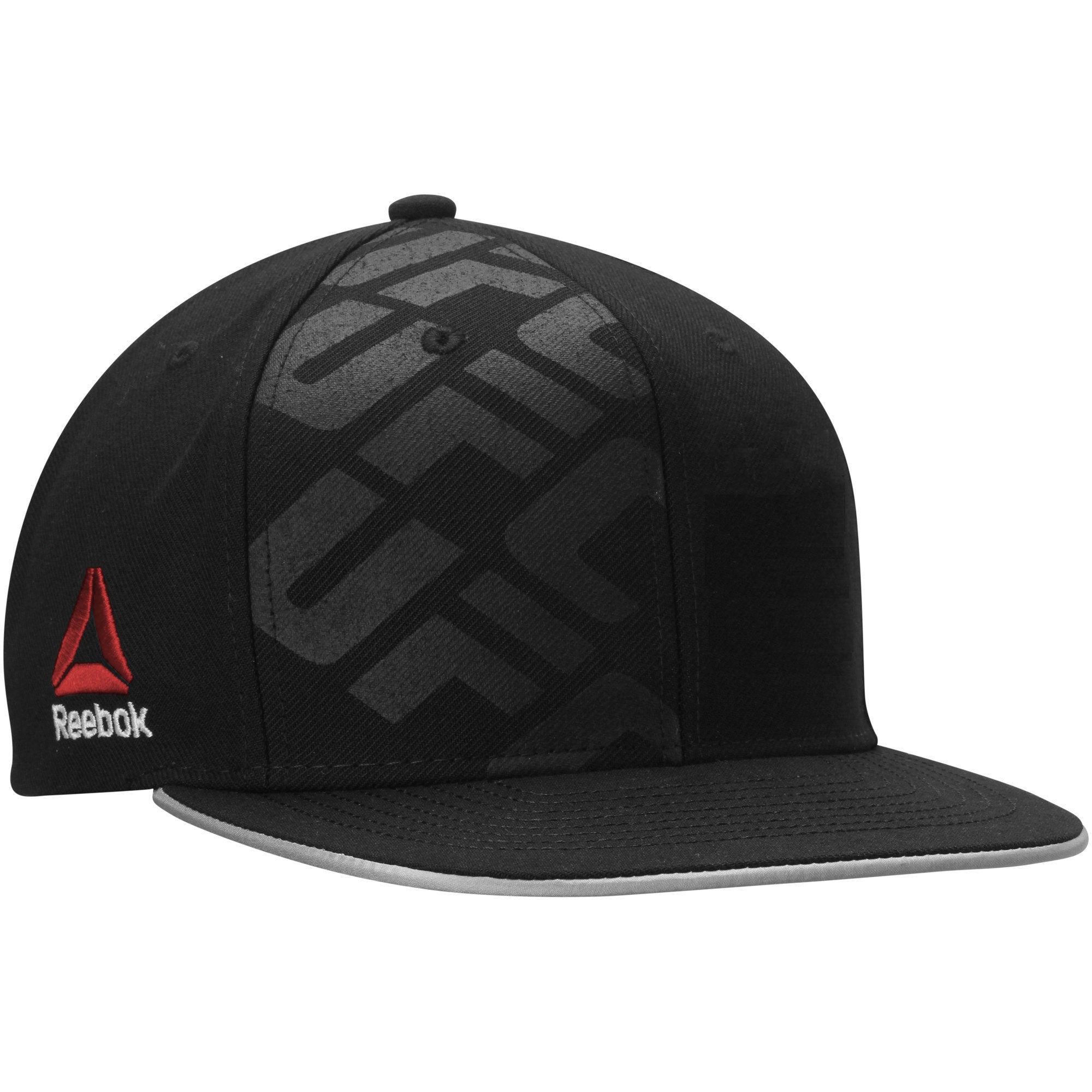 [VR56Z] UFC Snapback Hat - Black | Light Grey