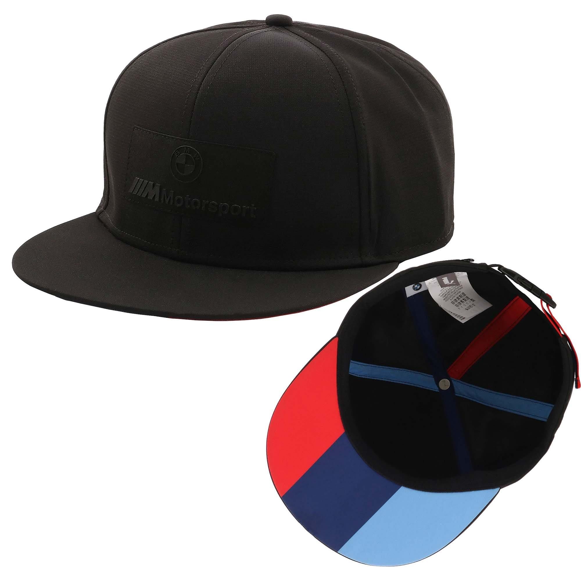 [022657-01] Mens Puma BMW Motorsport Flatbrim Adjustable Cap - sneakAR