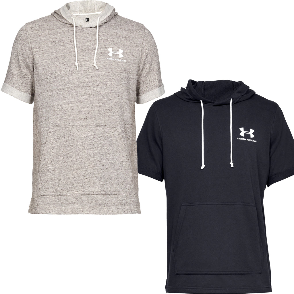 [1329290] Mens Under Armour Sportstyle Terry Short Sleeve Hoody