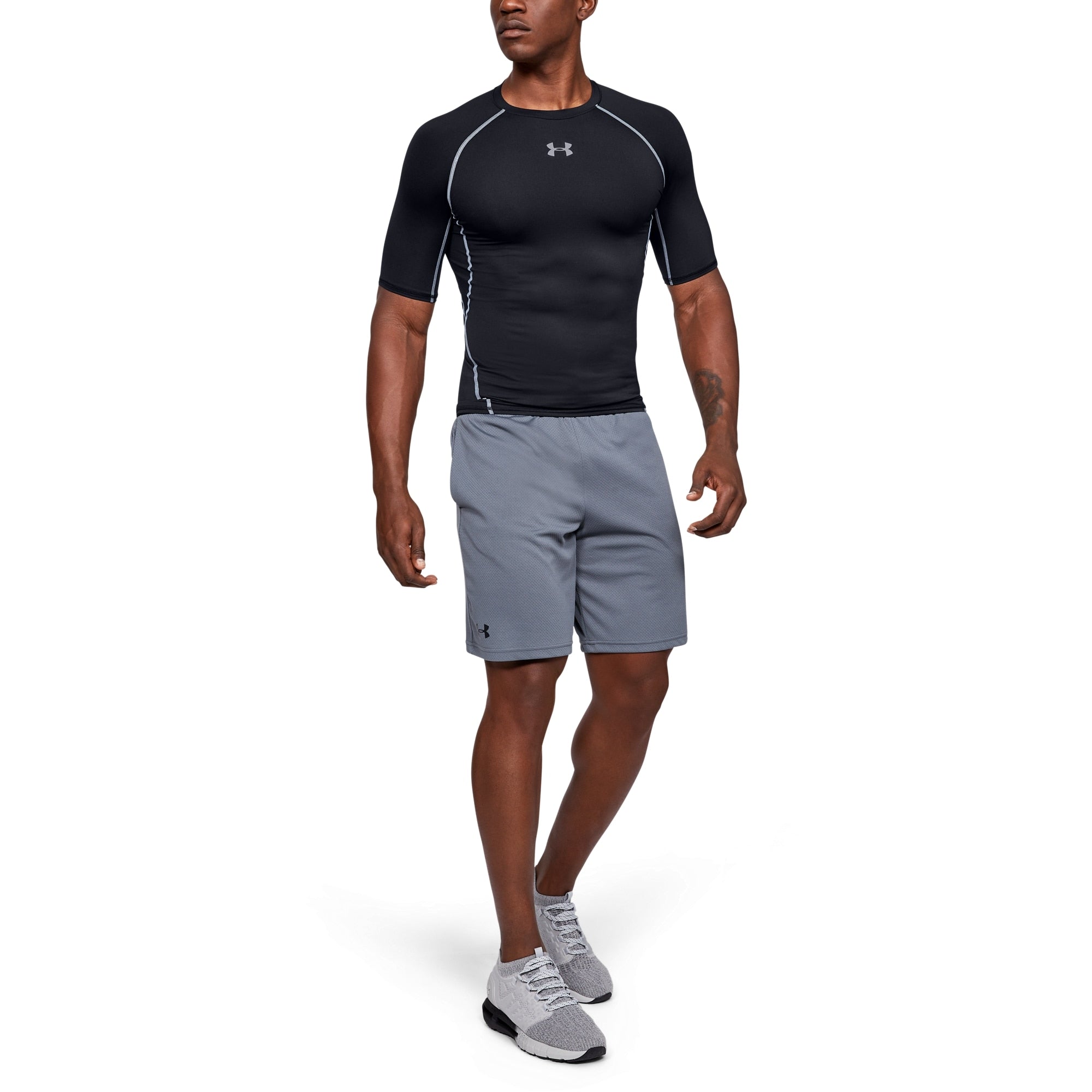 [1257468-001] Mens Under Armour HeatGear Armour Short Sleeve Compression Shirt