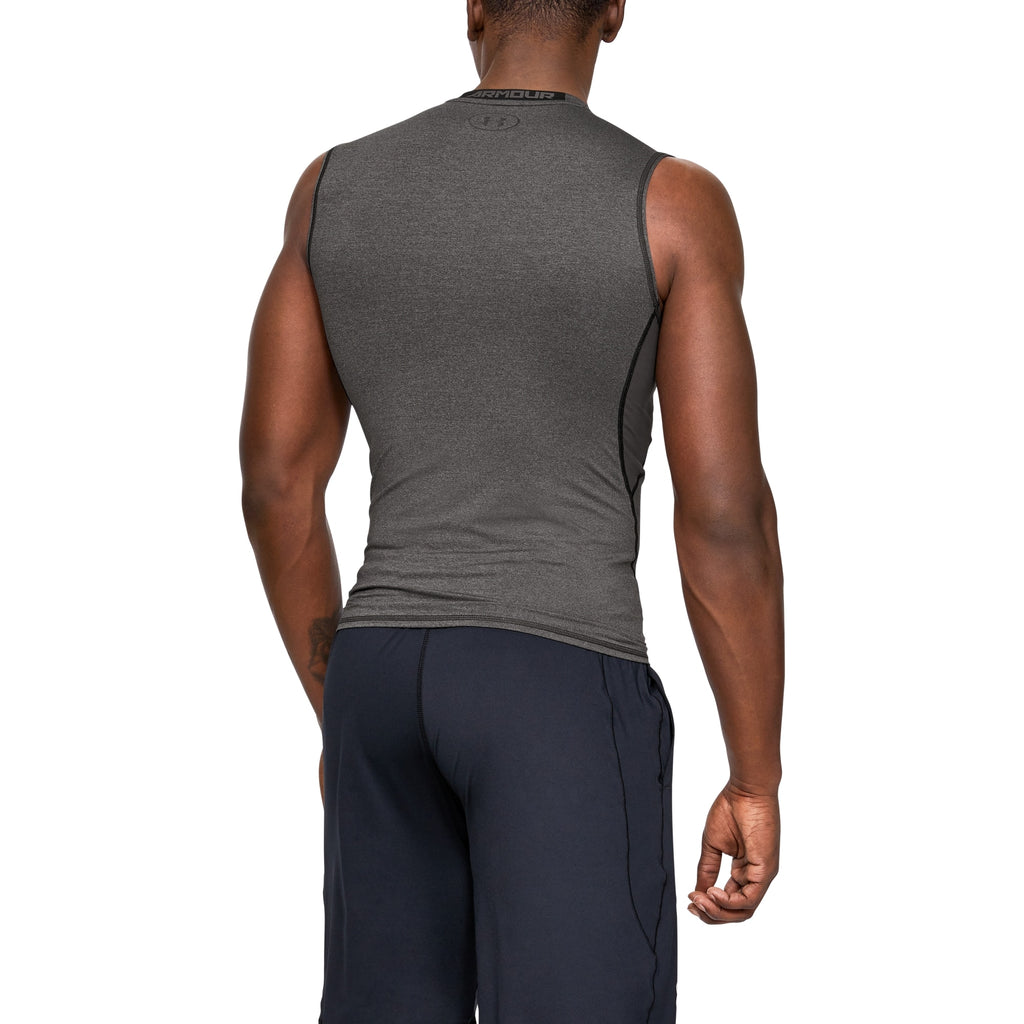 [1257469-090] Mens Under Armour HeatGear Armour Sleeveless Compression Shirt