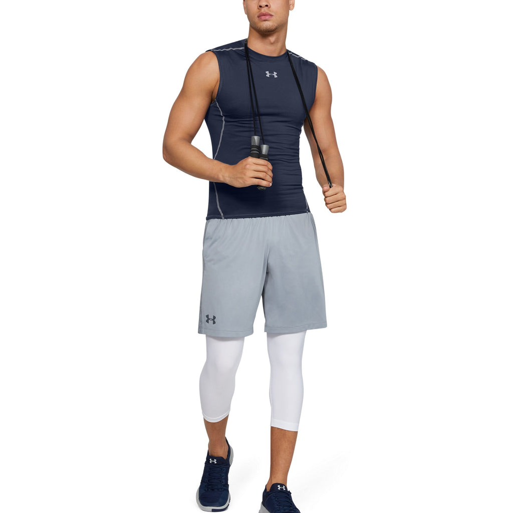[1257469-410] Mens Under Armour HeatGear Armour Sleeveless Compression Shirt