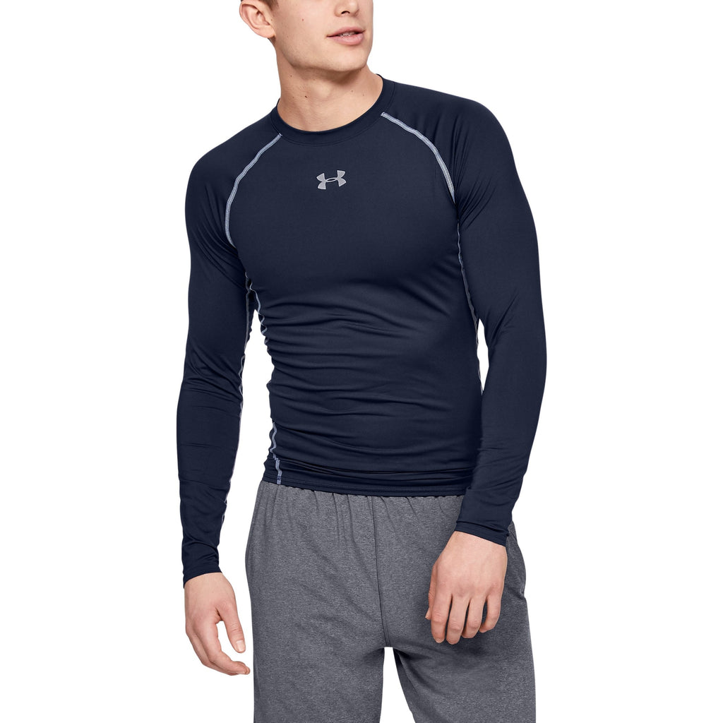 [1257471-410] HeatGear Armour Long Sleeve Compression Shirt