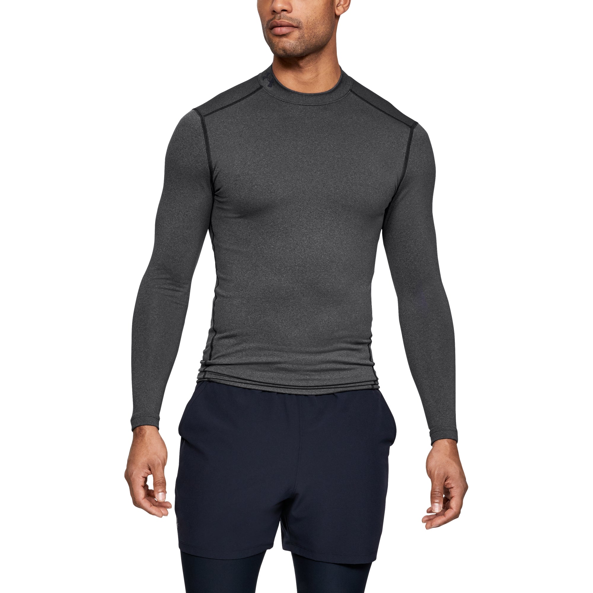 [1265648-090] Mens Under Armour ColdGear Compression Mock