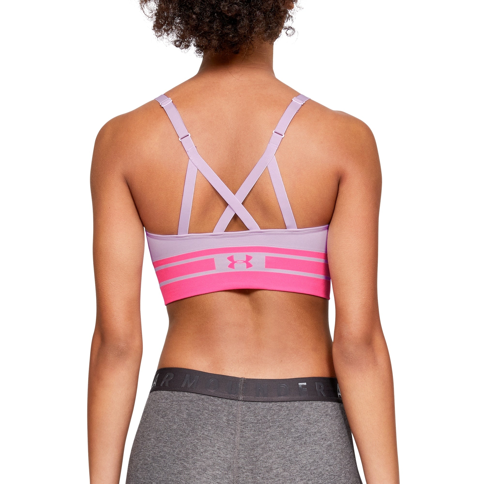[1322552-543] Womens Under Armour Seamless Longline Bra