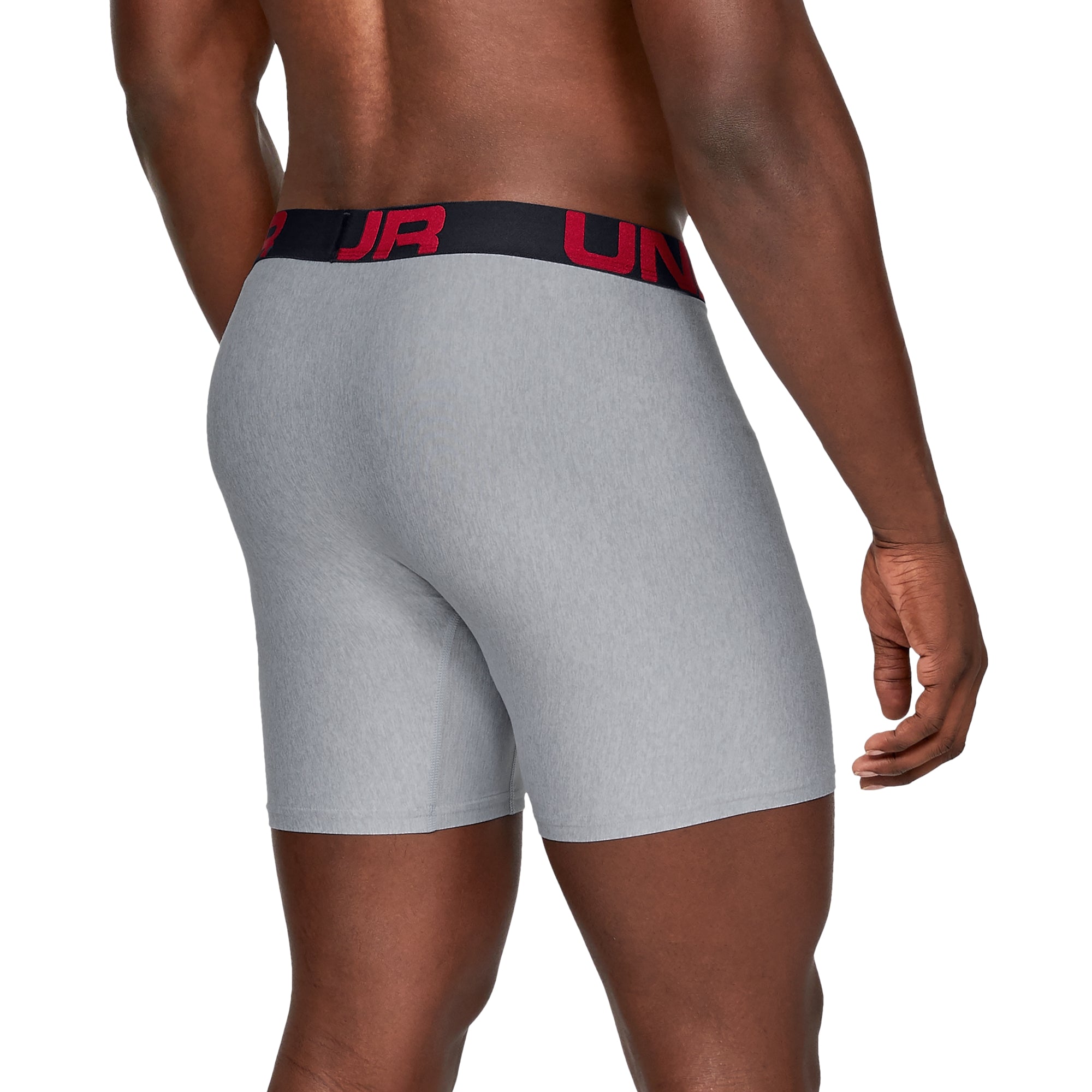 [1327415-011] Mens Under Armour Tech 6in 2 Pack