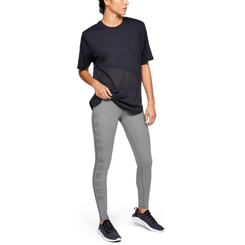 [1329318-012] Womens Under Armour Favorite Legging Wordmark Graphic