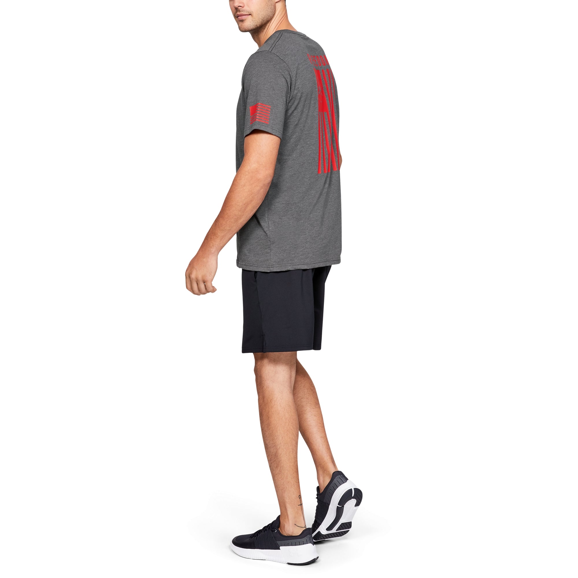 [1333350-019] Mens Under Armour Freedom Flag T-Shirt
