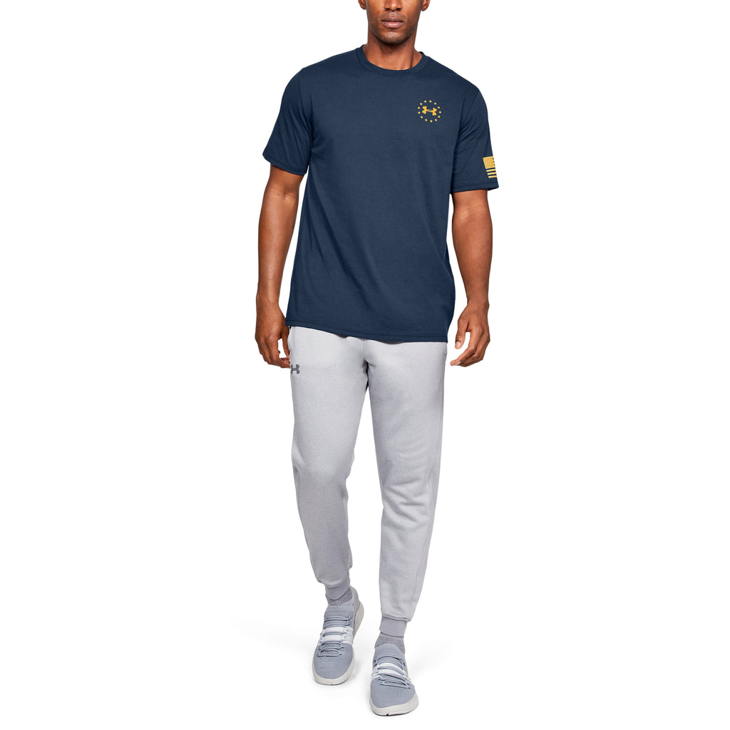 [1333350-410] Mens Under Armour Freedom Flag T-Shirt