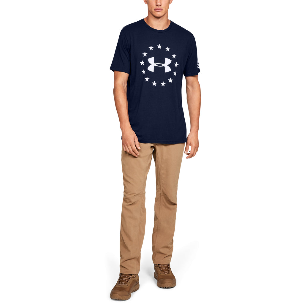 [1333351-408] Mens Under Armour Freedom Logo T-Shirt