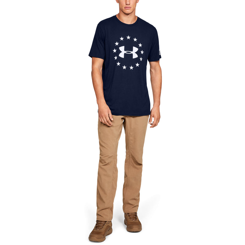 [1333351-408] Mens Under Armour Freedom Logo T-Shirt