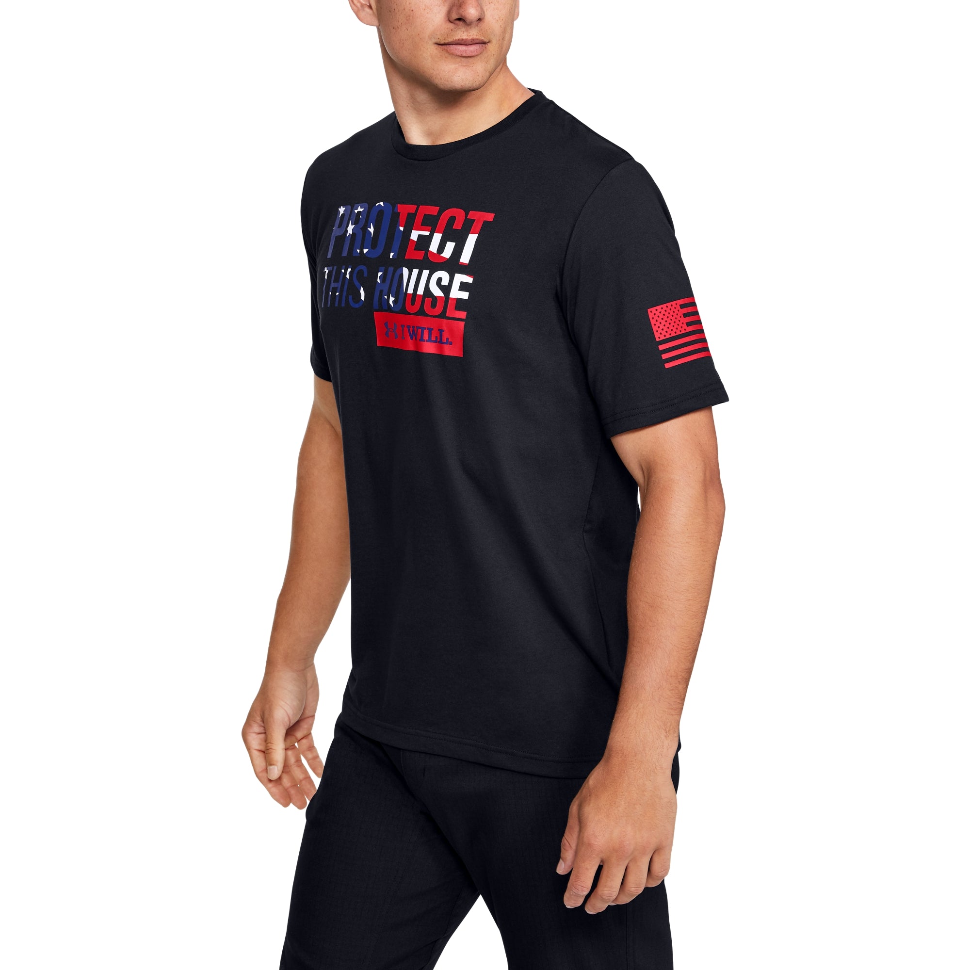 [1333353-001] Mens Under Armour Freedom Protect This House T Shirt